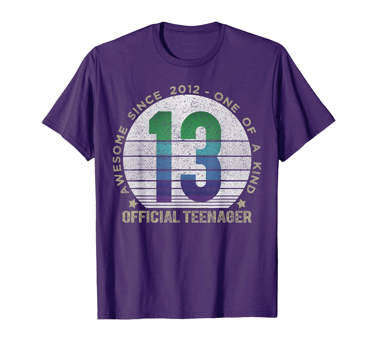 Official Teenager 13 Year Old Gifts Vintage 13th Birthday T-Shirt