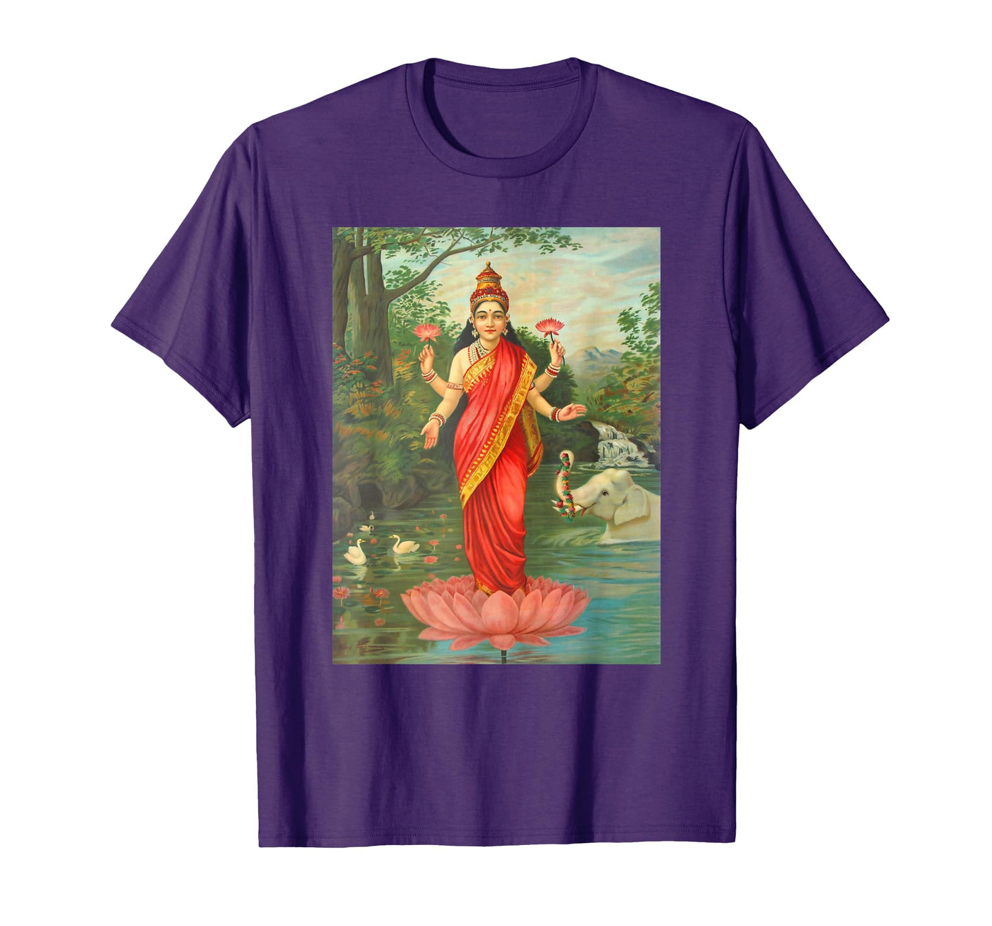 Goddess Lakshmi Painting T-Shirt