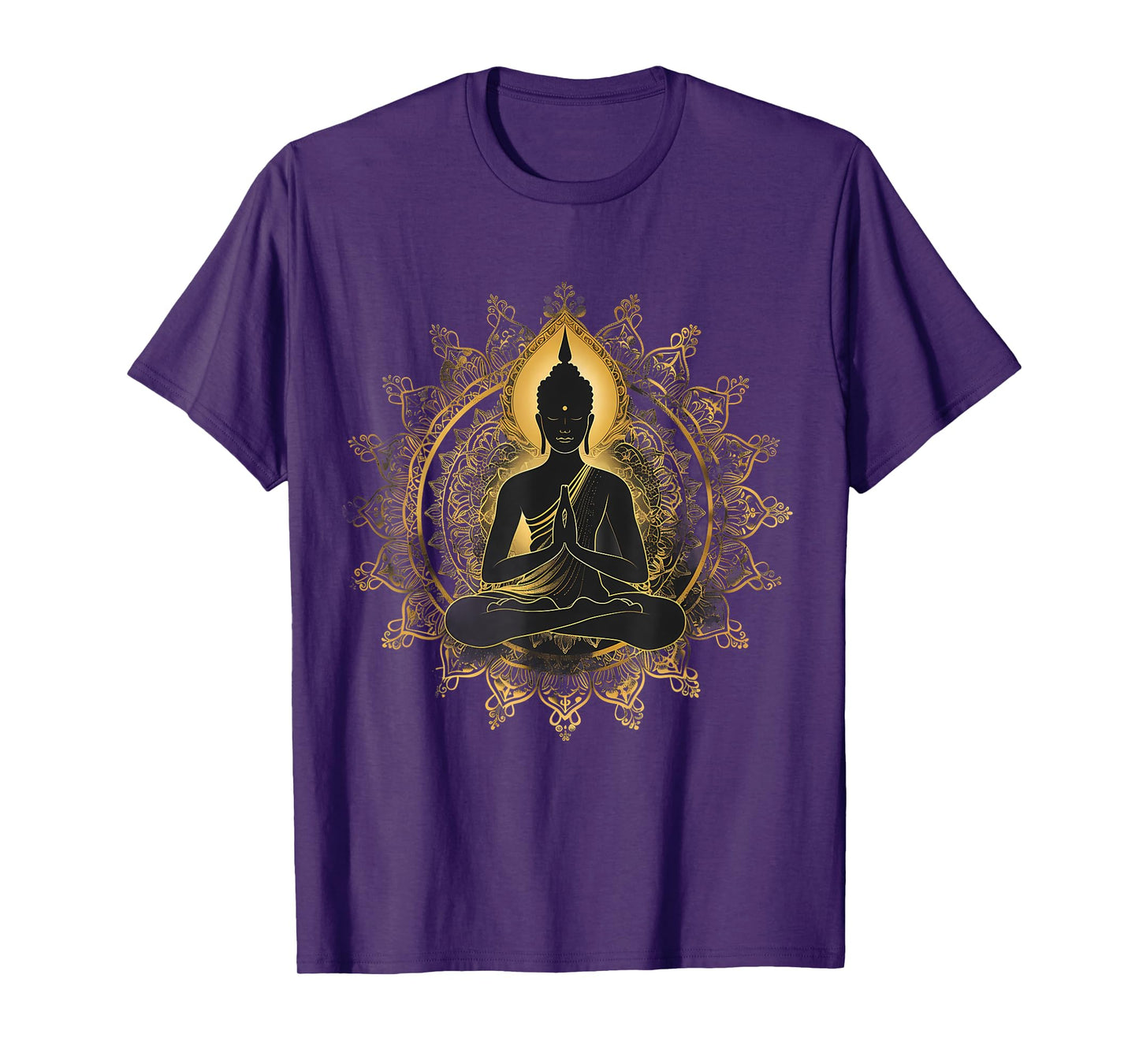 Meditation Zen Buddha Mandala Spiritual Buddhist Hindu T-Shirt