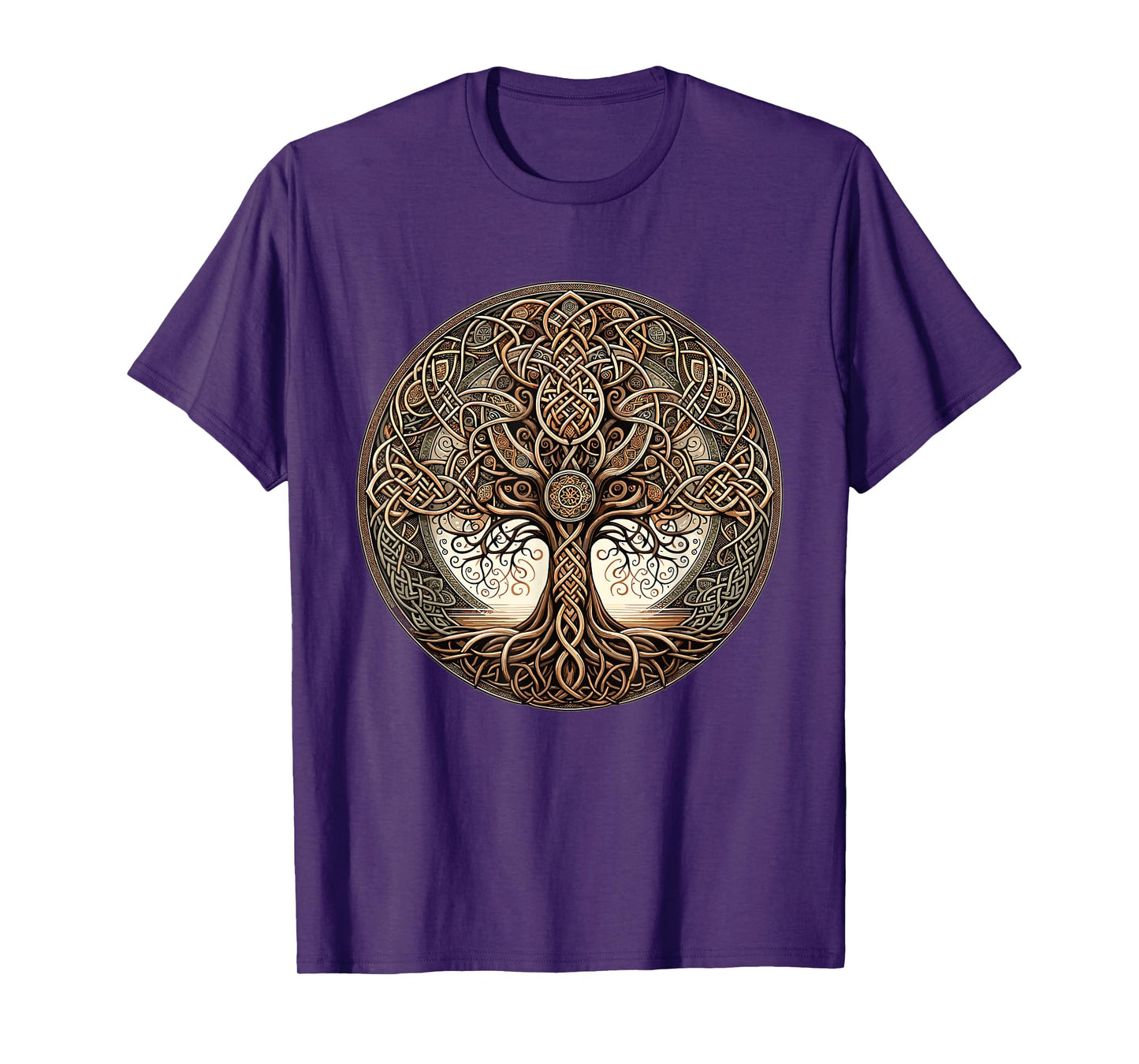 Celtic 'Tree Of Life' Roundel s Celtic Knot Designs T-Shirt