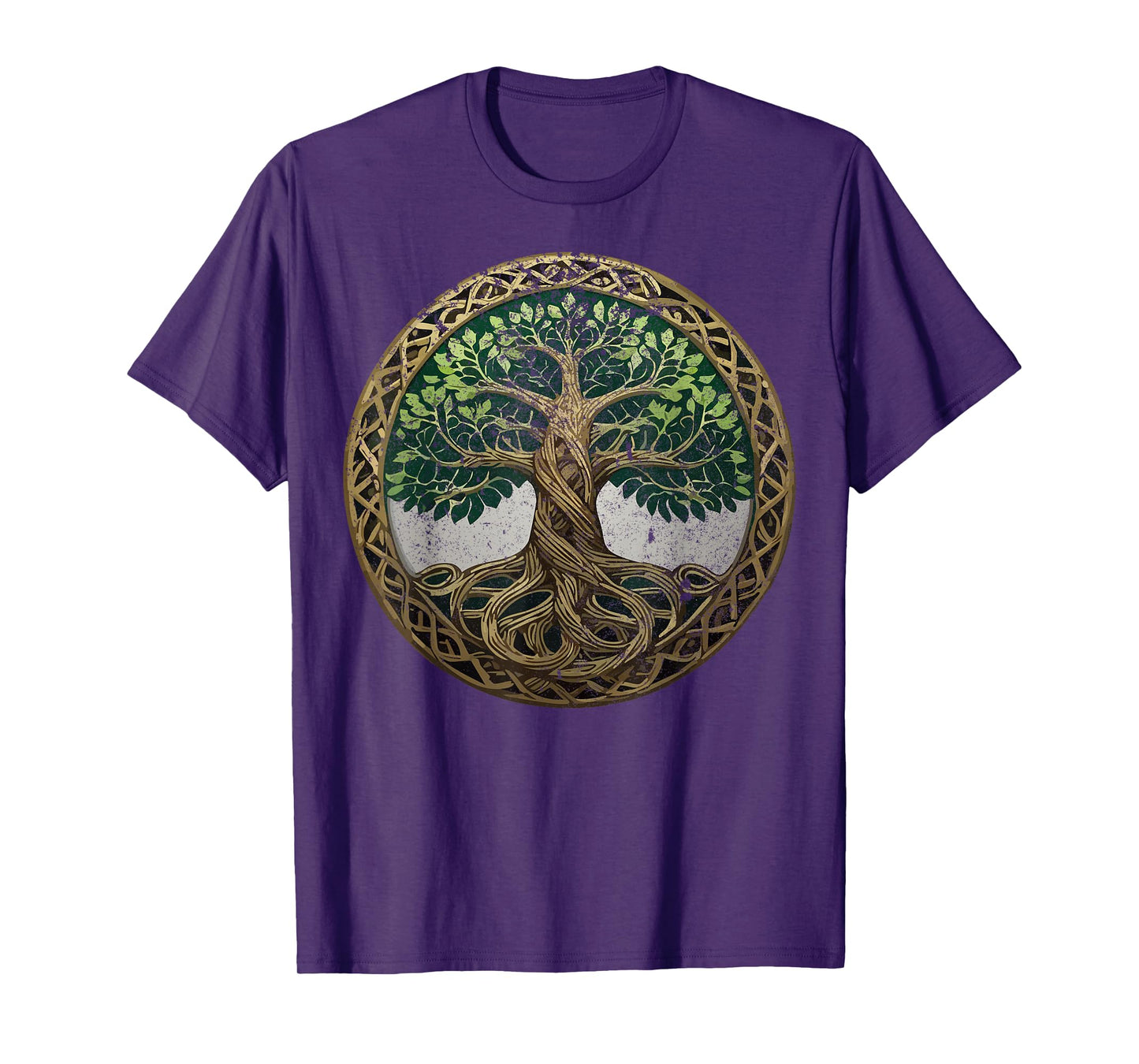 Tree of Life Nordic Viking Celtic Odin Symbol T-Shirt
