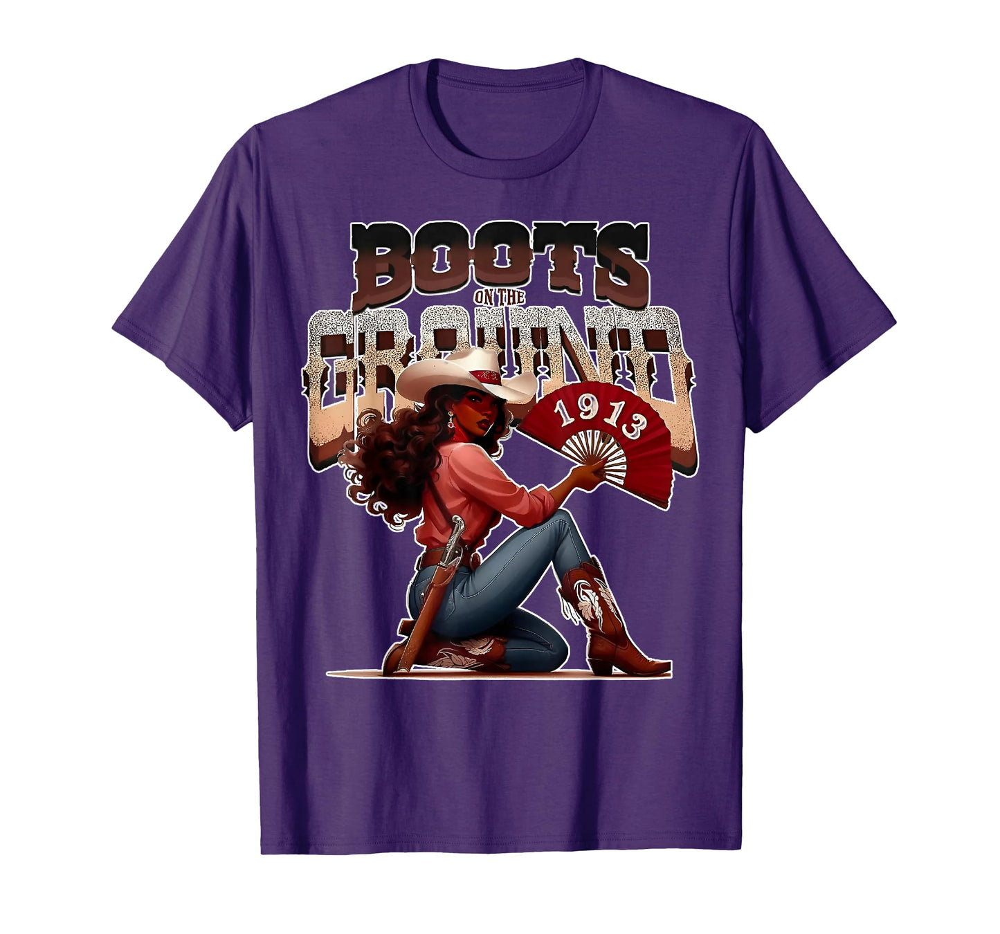 Boots On The Ground Where Them Fans At T-Shirt