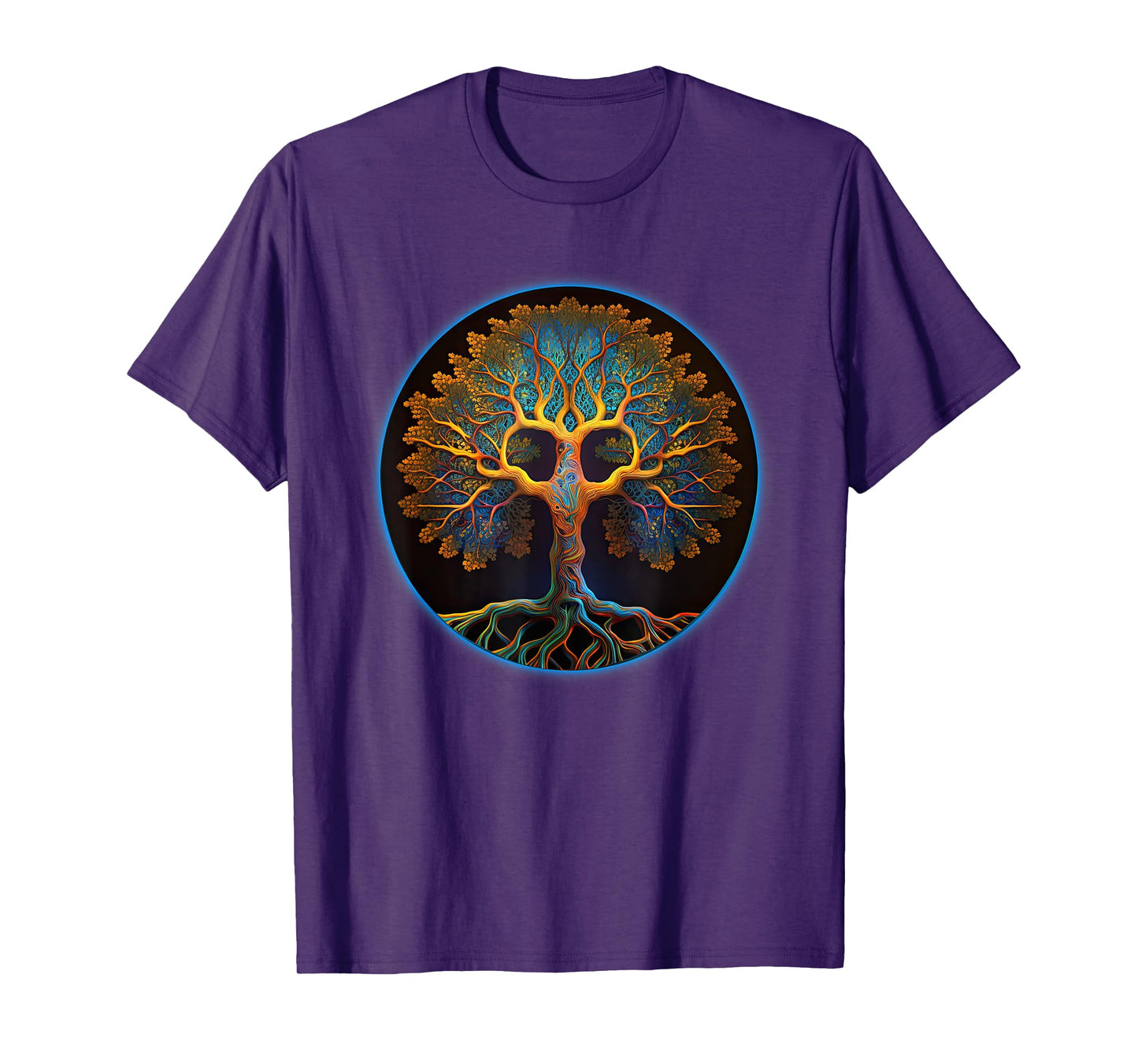 Tree Of Life Yoga Zen Namaste Meditation T-Shirt