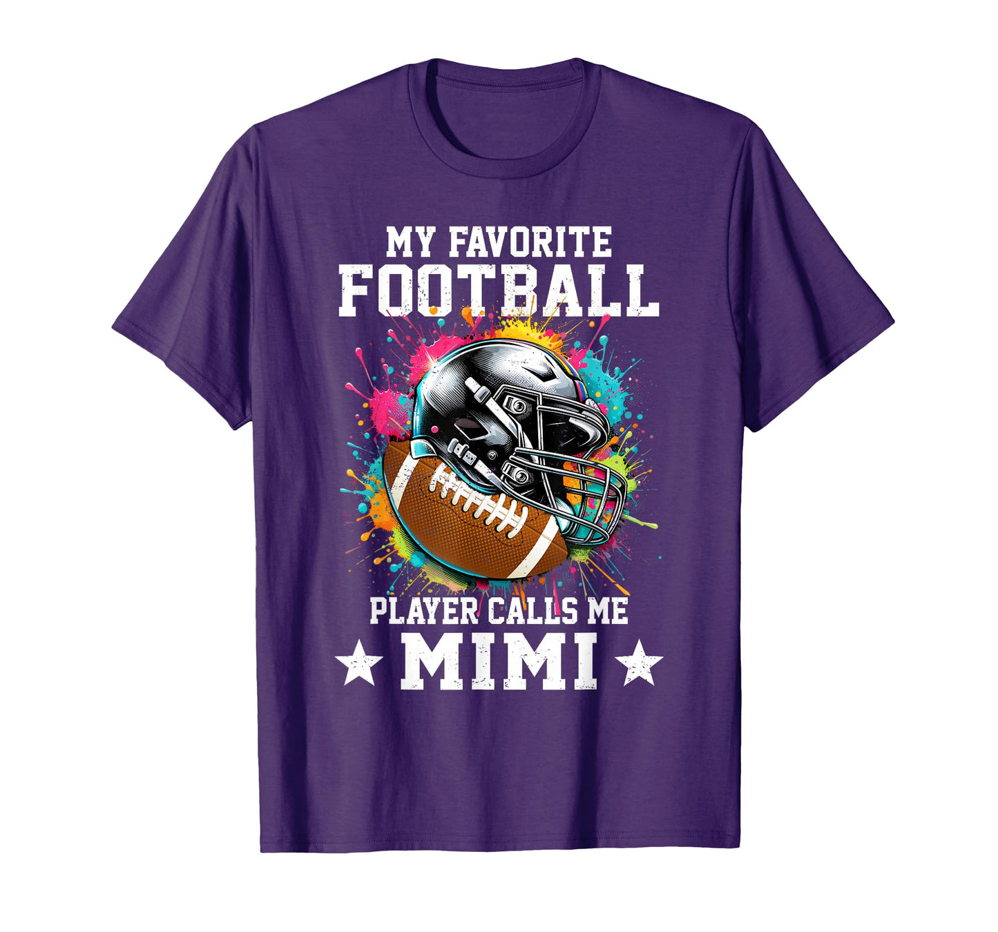 My Favorite Football Player Calls Me Mimi Mothers Day T-Shirt