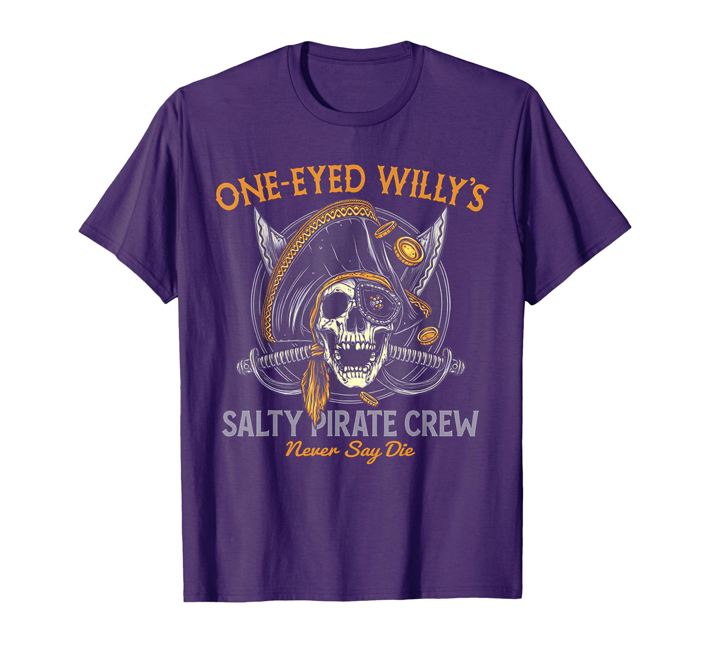 One Eyed Willy's Salty Pirate Crew T-Shirt