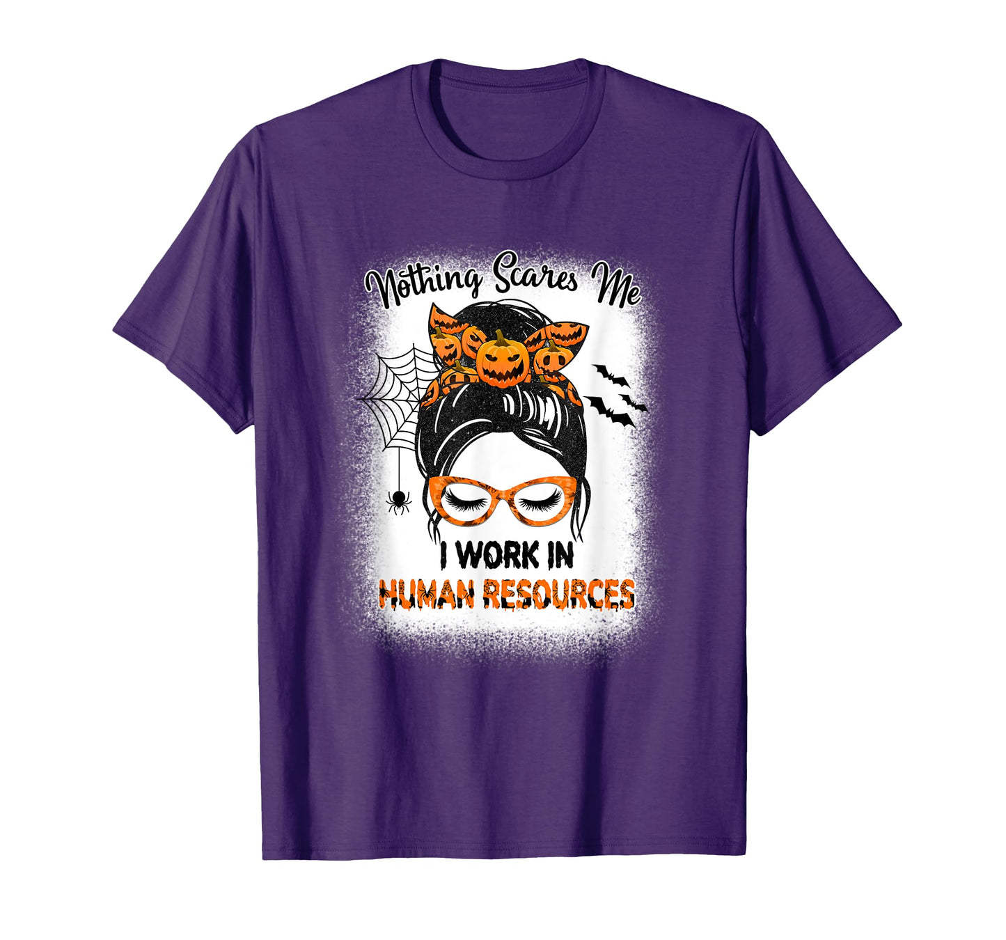 Nothing Scares Me Human Resources - HR Manager Halloween T-Shirt