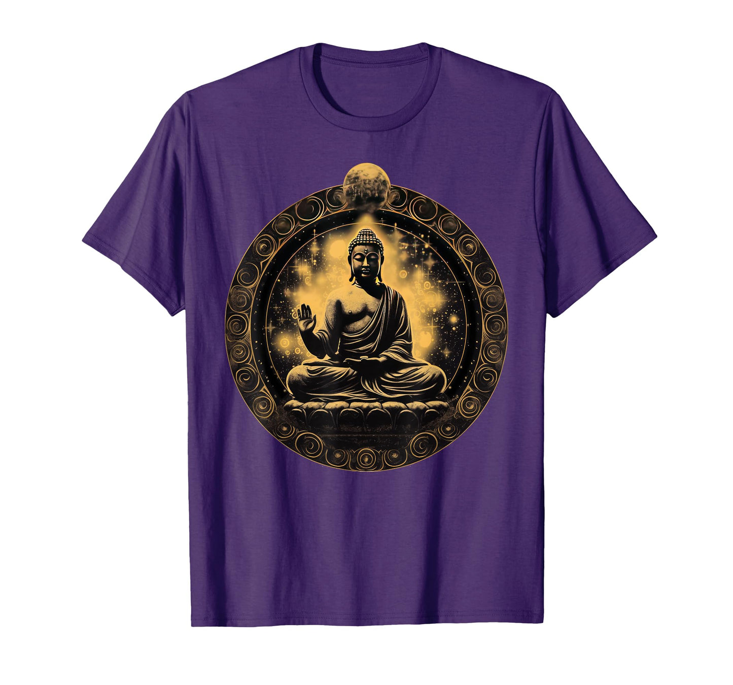 Buddha Buddhism Zen Spiritual Yoga Meditation Serenity T-Shirt