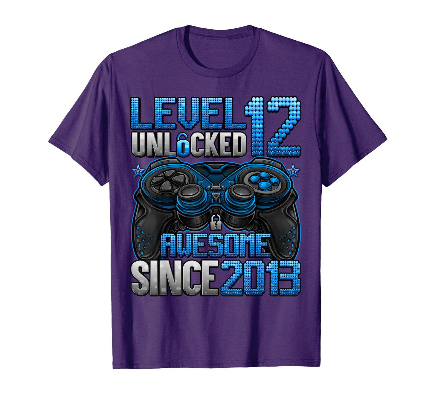 Level 12 Unlocked 12 Year Old Gifts Boys 12th Birthday Boy T-Shirt