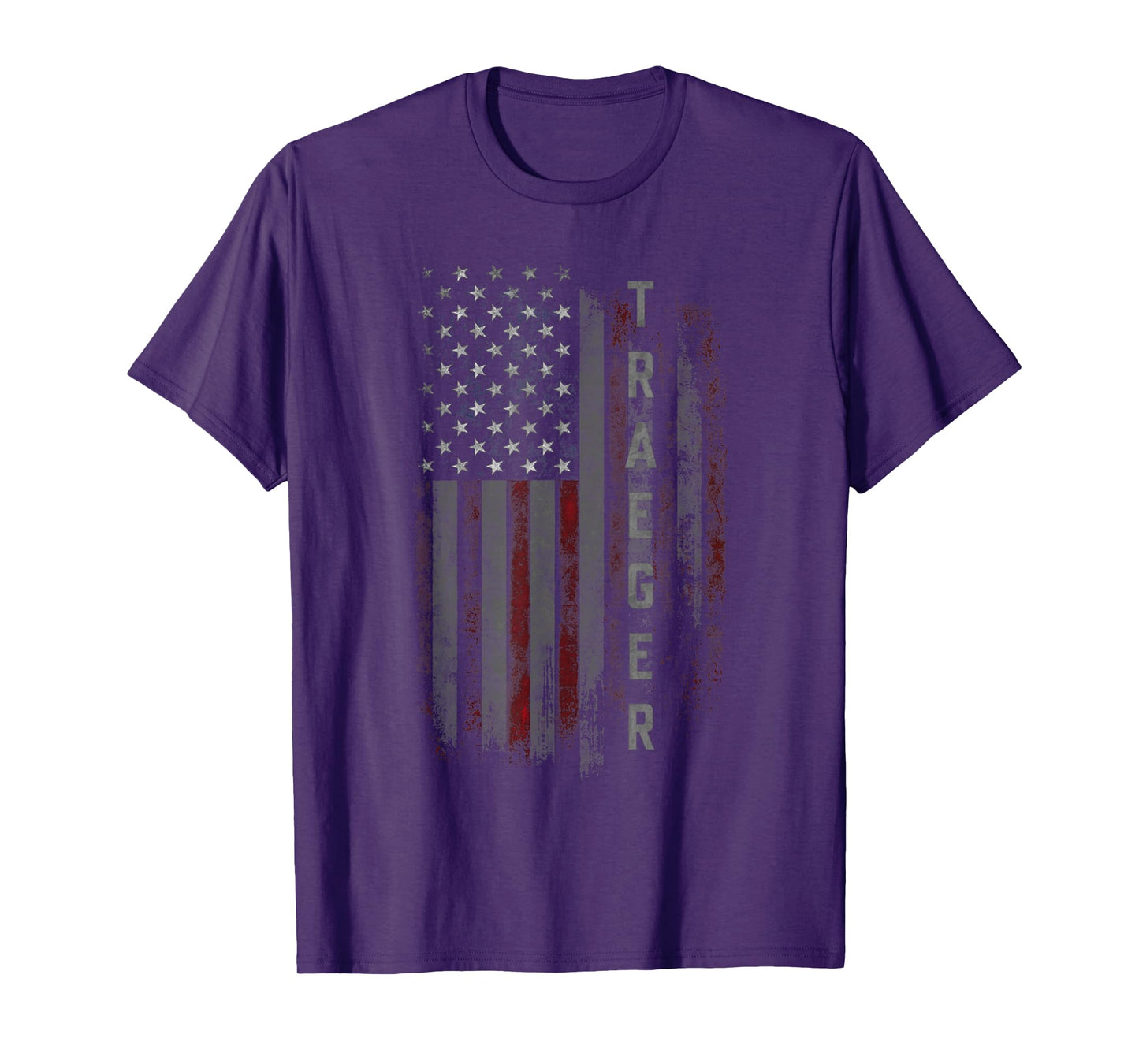 Traeger Family American Flag T-Shirt