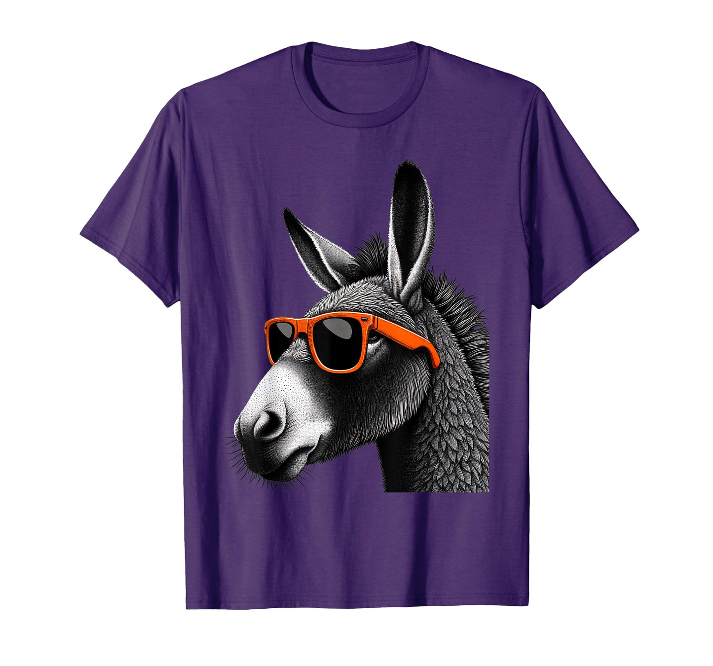 Cool Mule Wearing Sunglasses Graphic Art T-Shirt