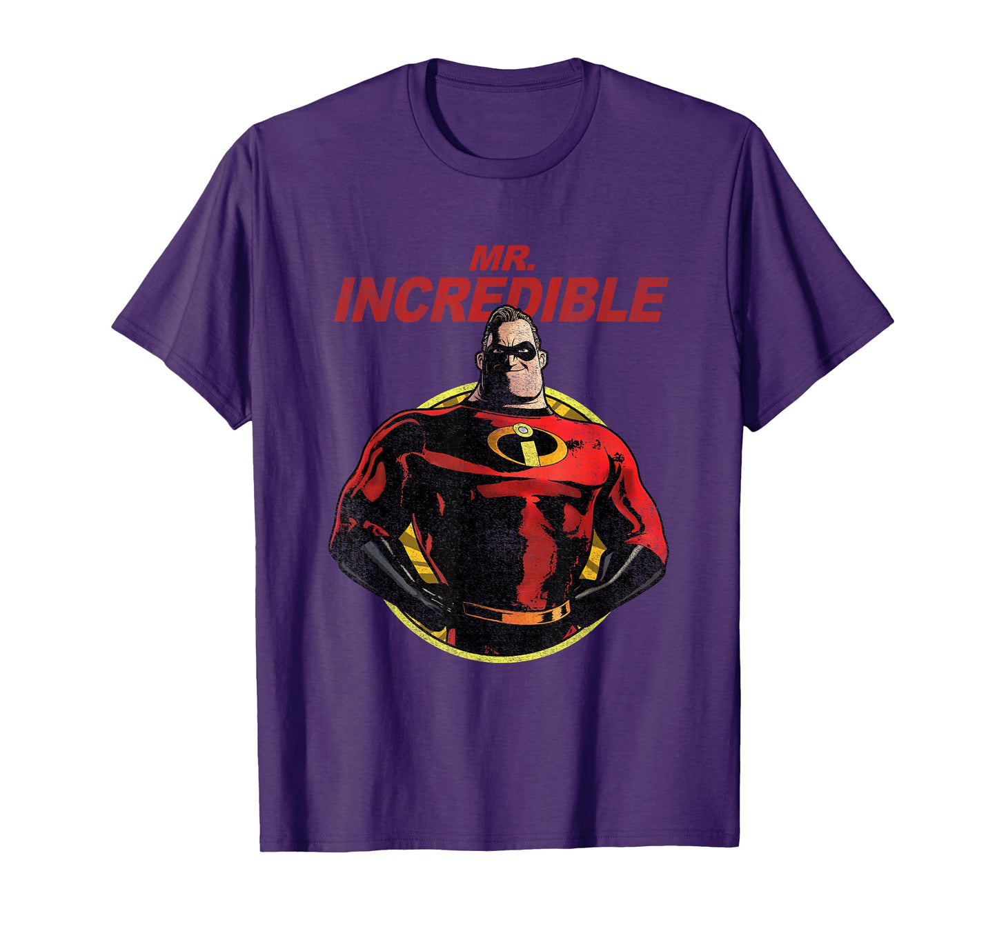 Disney Pixar The Incredibles 2 Mr. Incredible Vintage Dad T-Shirt