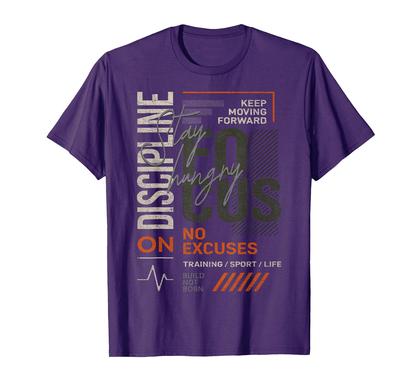 Y2K Fitness Quote Gym Training Discipline Yoga Sport Workout T-Shirt