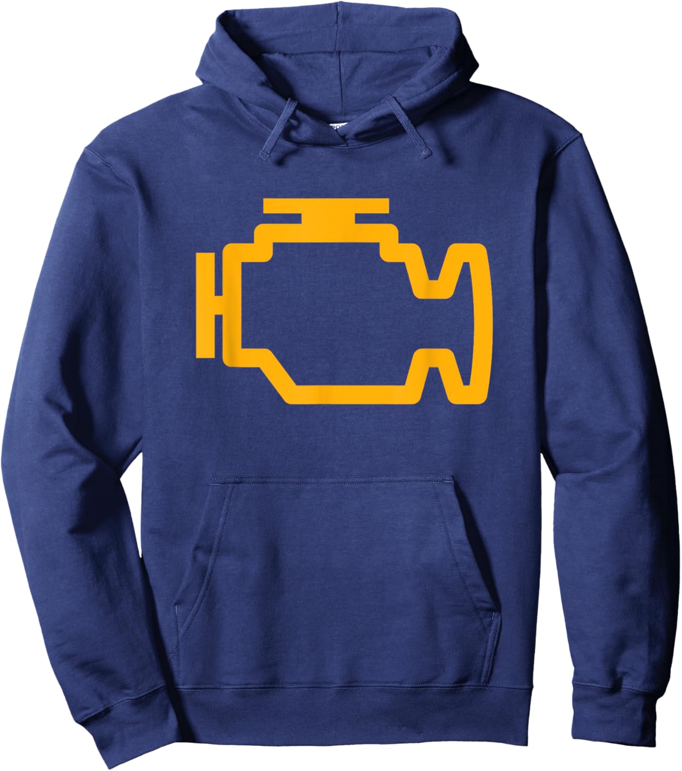 Check Engine Hoodie - Hoodie | Navy