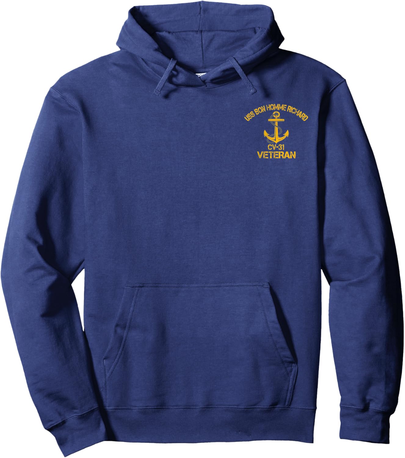 USS Bon Homme Richard CV-31 Aircraft Carrier Veteran Hoodie - Hoodie | Navy
