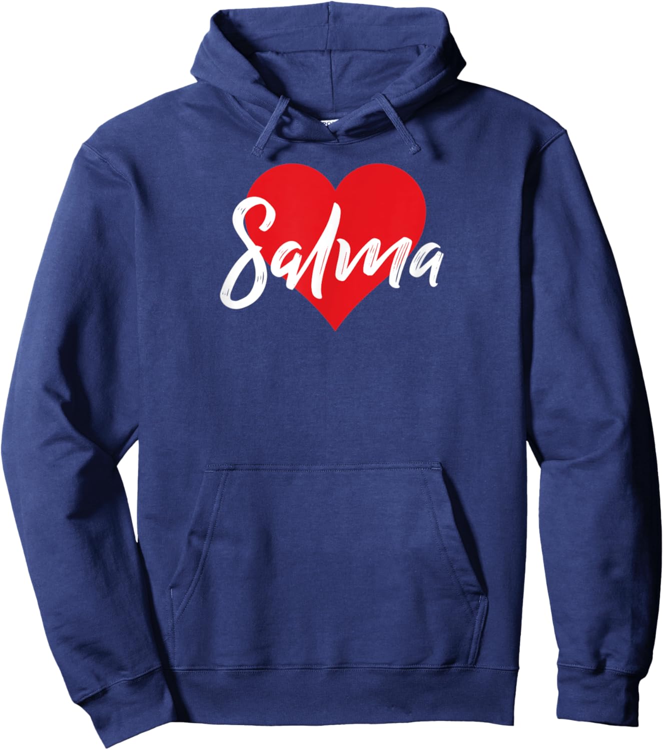 I Love Salma First Name I Heart Named Hoodie - Hoodie | Navy