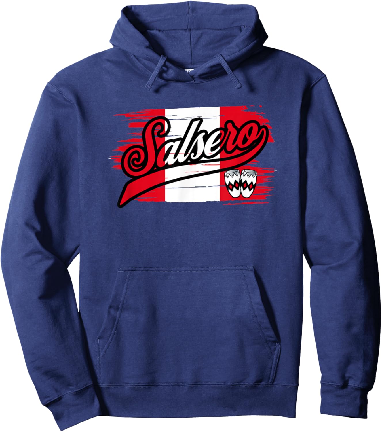 Salsa Dancer Salsero Peru Salsero Salsa Peruana Hoodie - Hoodie | Navy