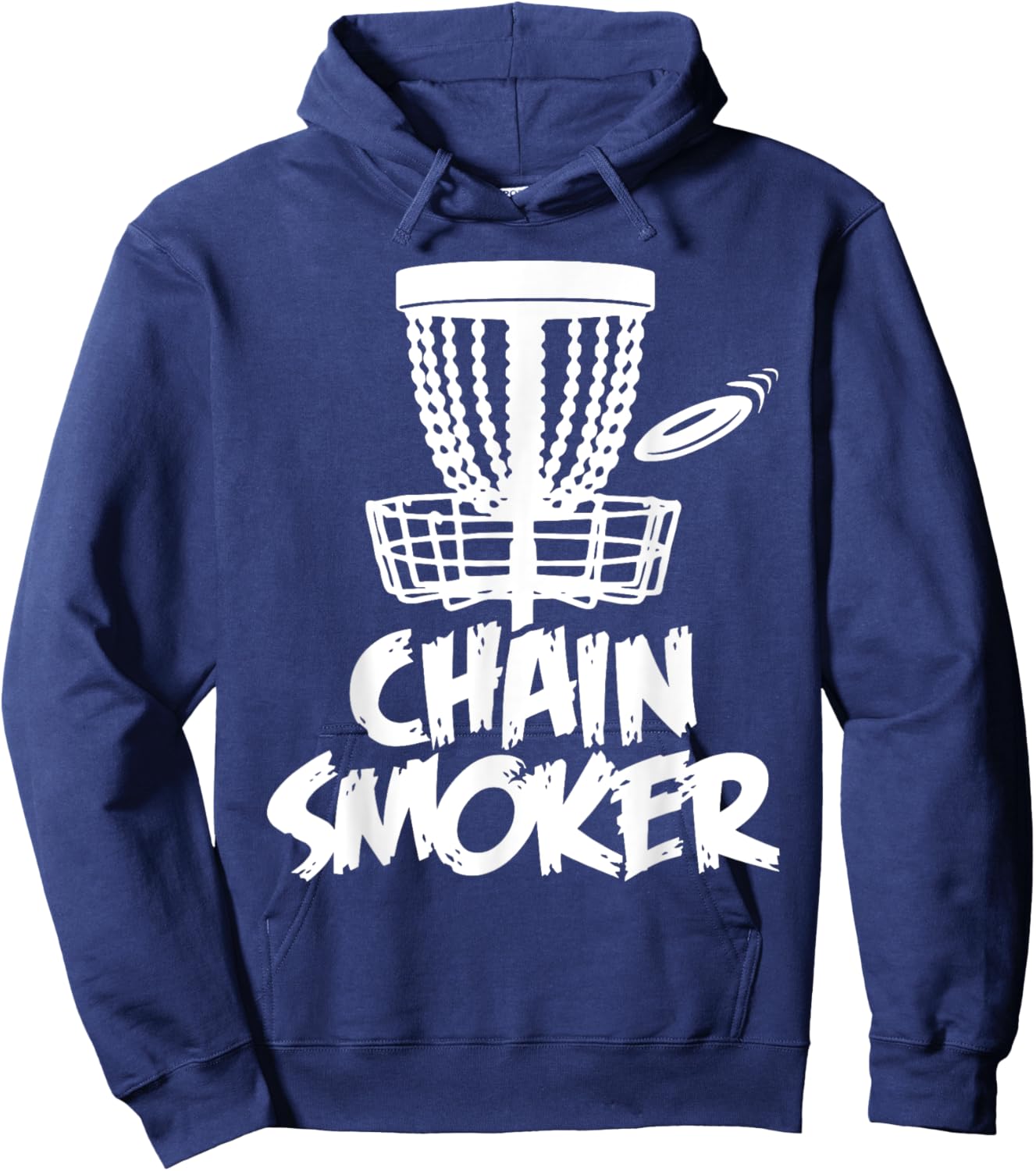 Chain Smoker Disc Golf Hoodie - Hoodie | Navy