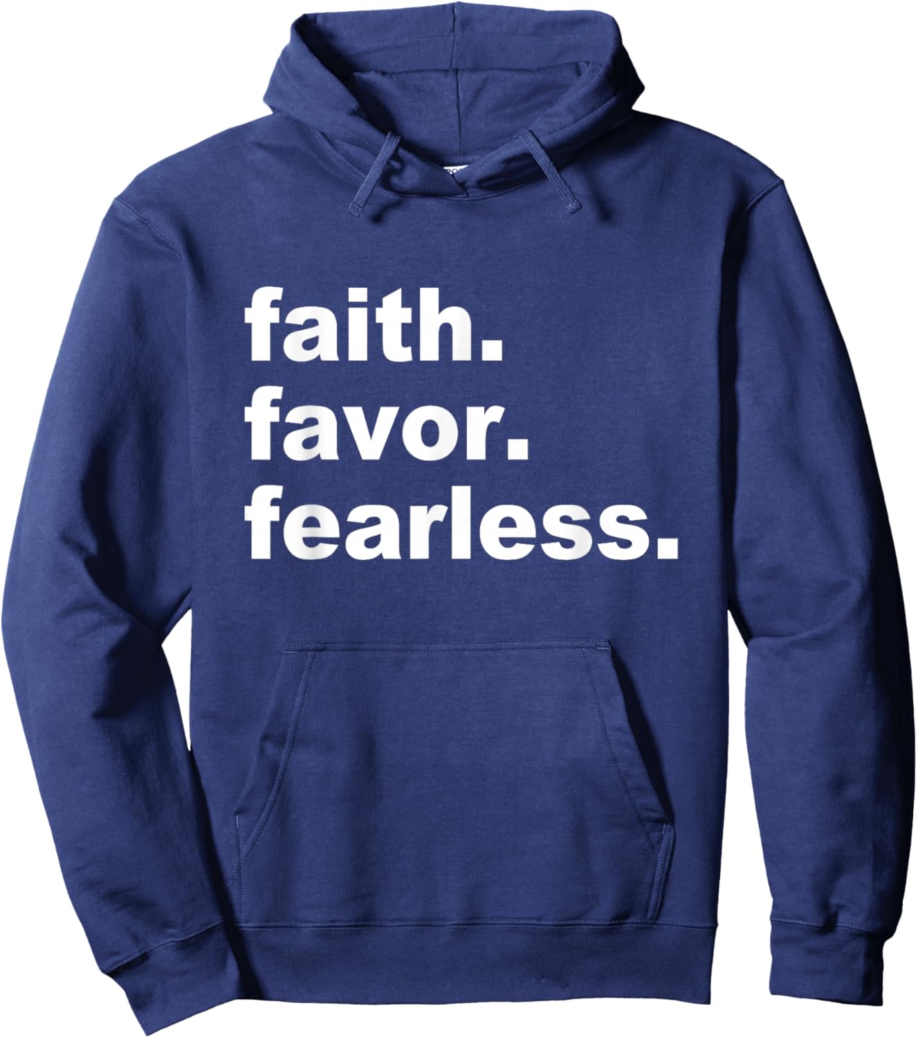 Faith Favor Fearless Apparel Hoodie - Hoodie | Navy