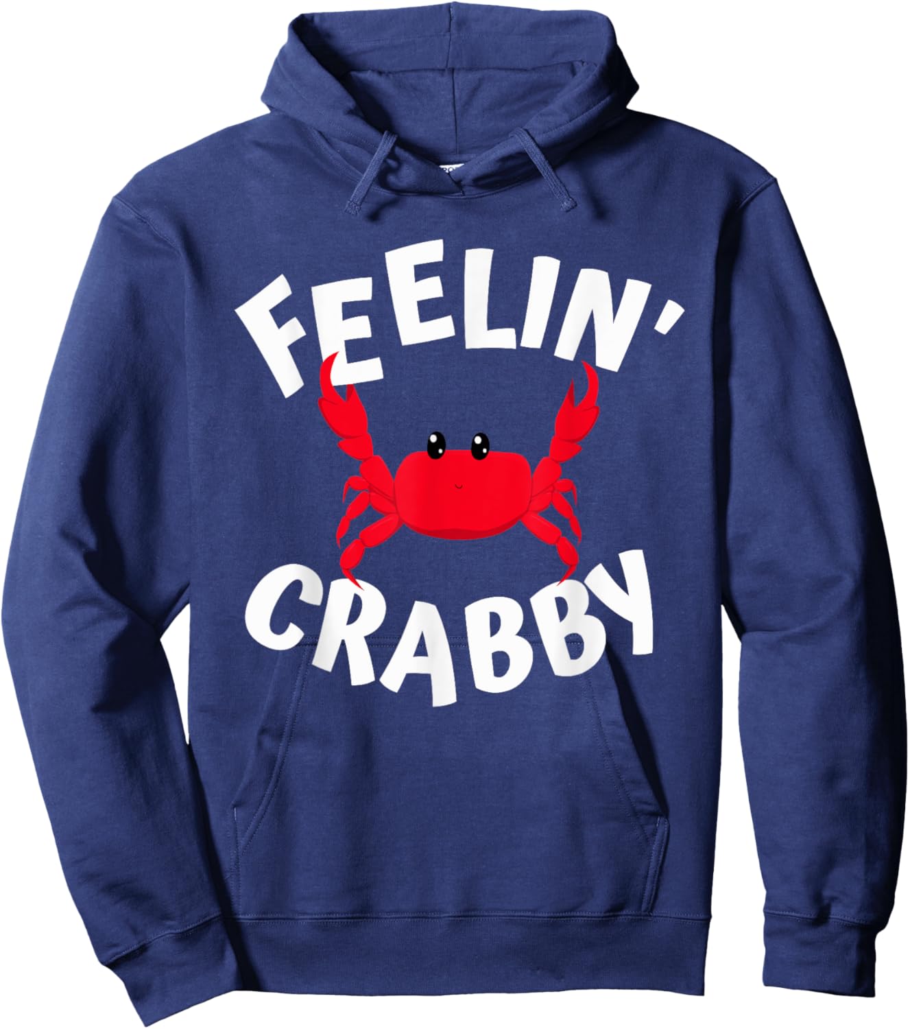 Feeling Crabby Hoodie - Hoodie | Navy