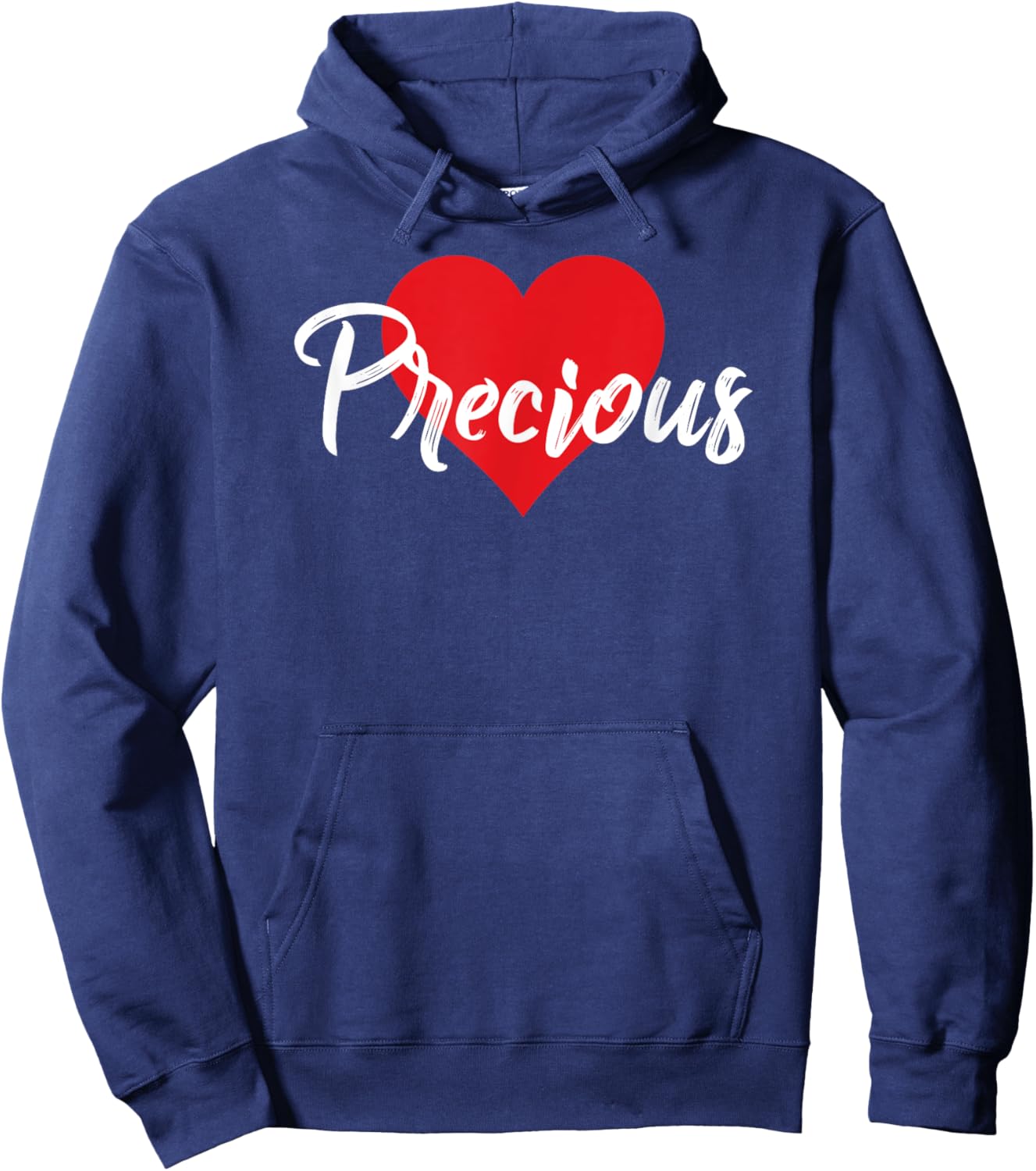 I Love Precious First Name I Heart Named Hoodie - Hoodie | Navy