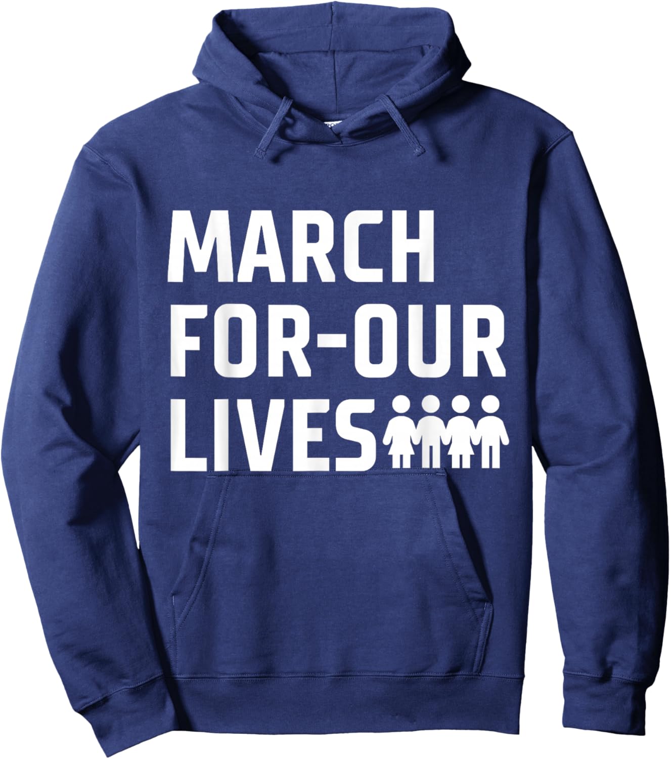 March For-Our Lives Apparel Hoodie - Hoodie | Navy