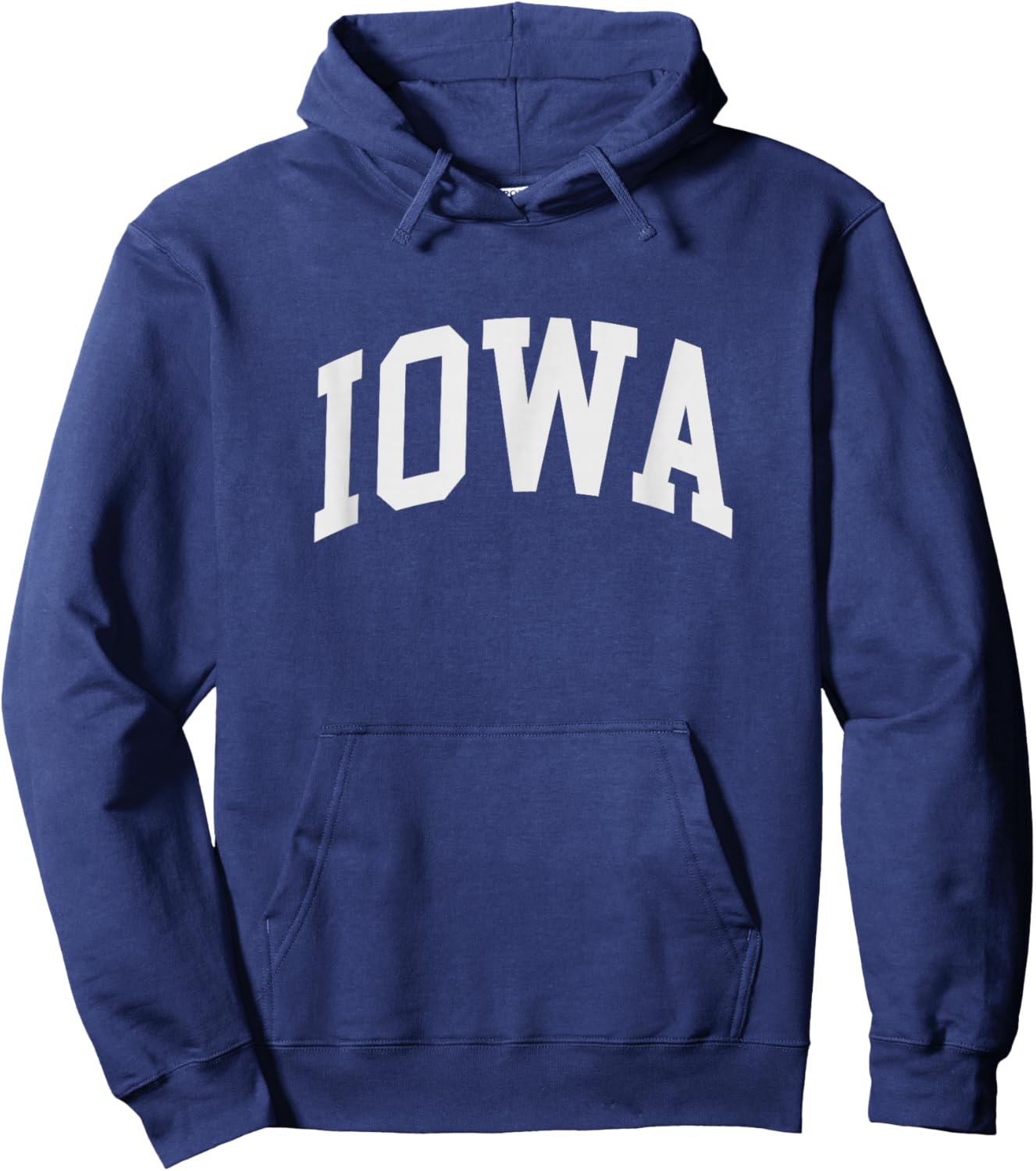 Iowa - Throwback Design - Classic Hoodie - Hoodie | Navy