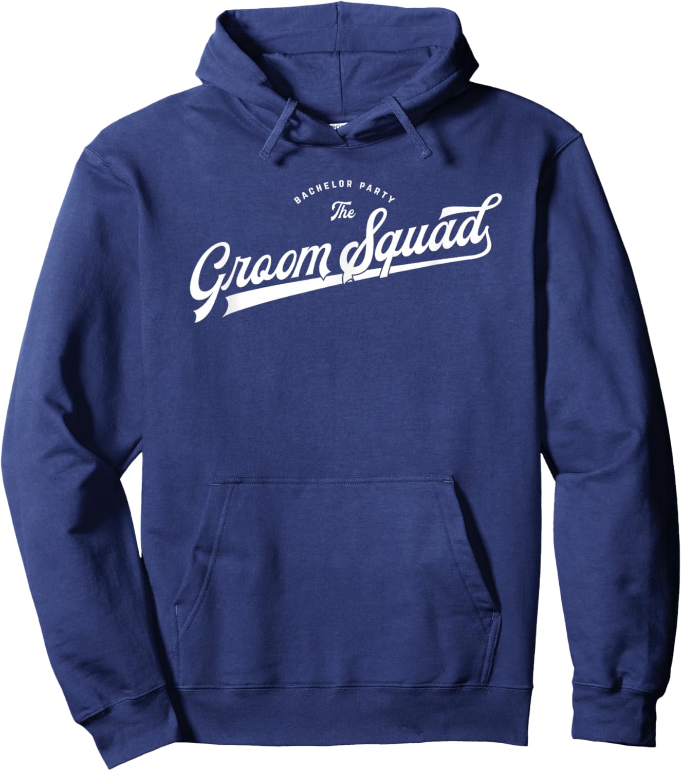 Bachelor Party Set Baseball Style The Groom Squad Hoodie - Hoodie | Navy