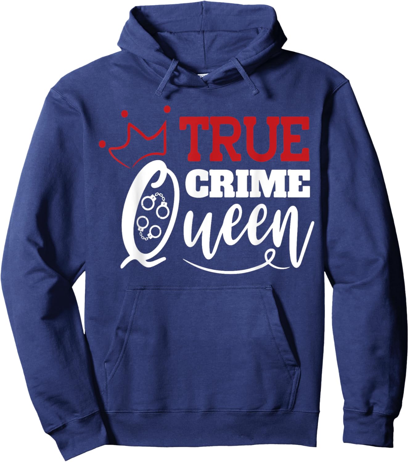 True Crime Queen Hoodie - Hoodie | Navy