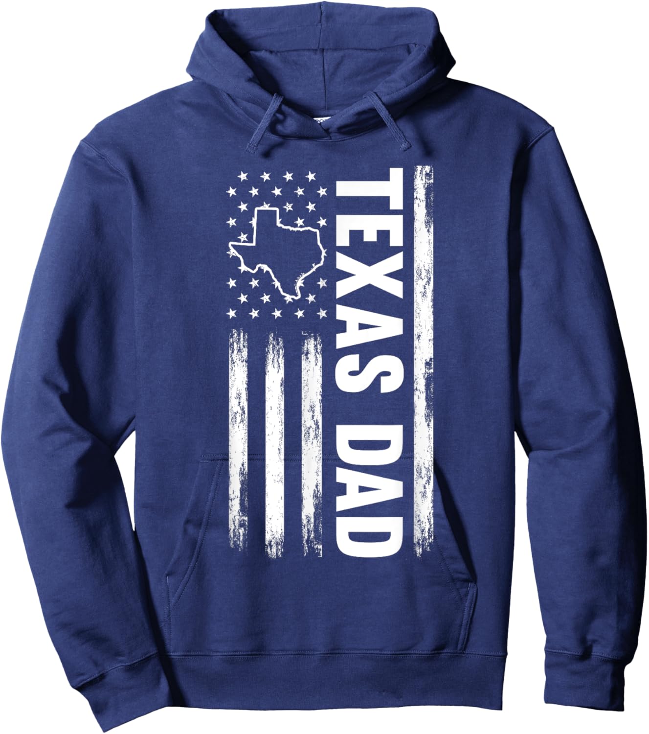 Texas Dad American State Hoodie - Hoodie | Navy