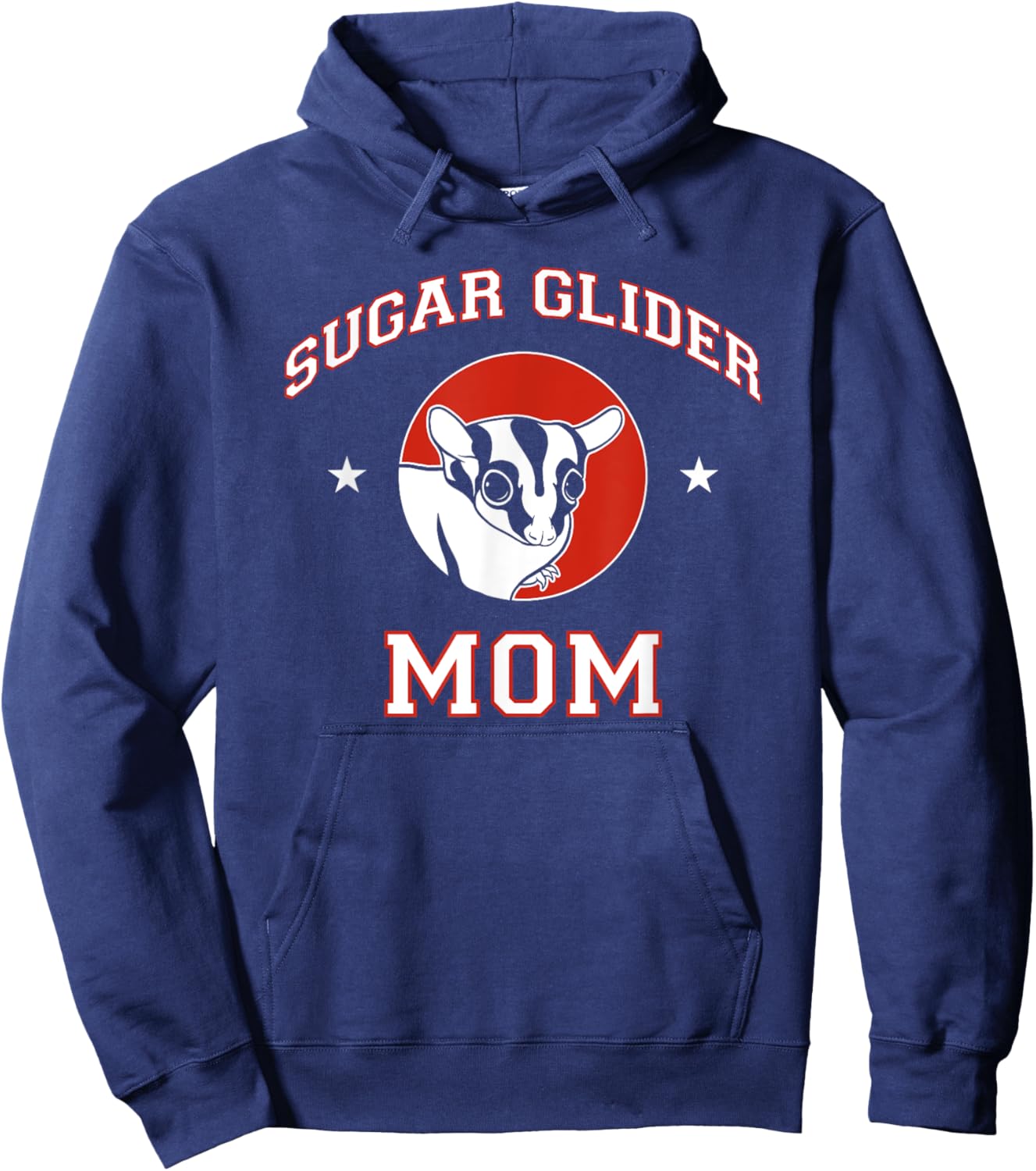 Sugar Glider Mom Hoodie - Hoodie | Navy