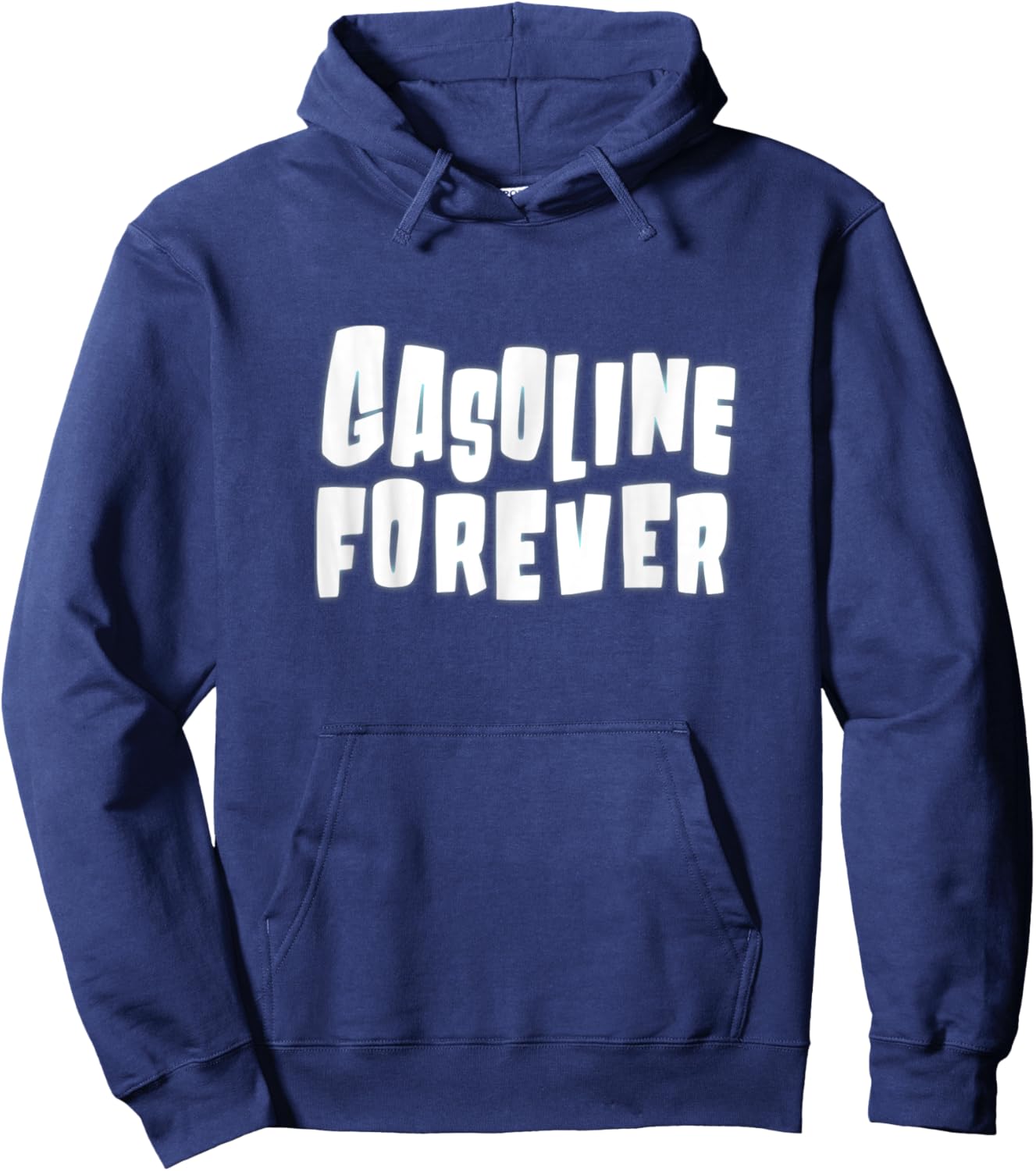 Gasoline Forever Funny Gas Cars Hoodie - Hoodie | Navy