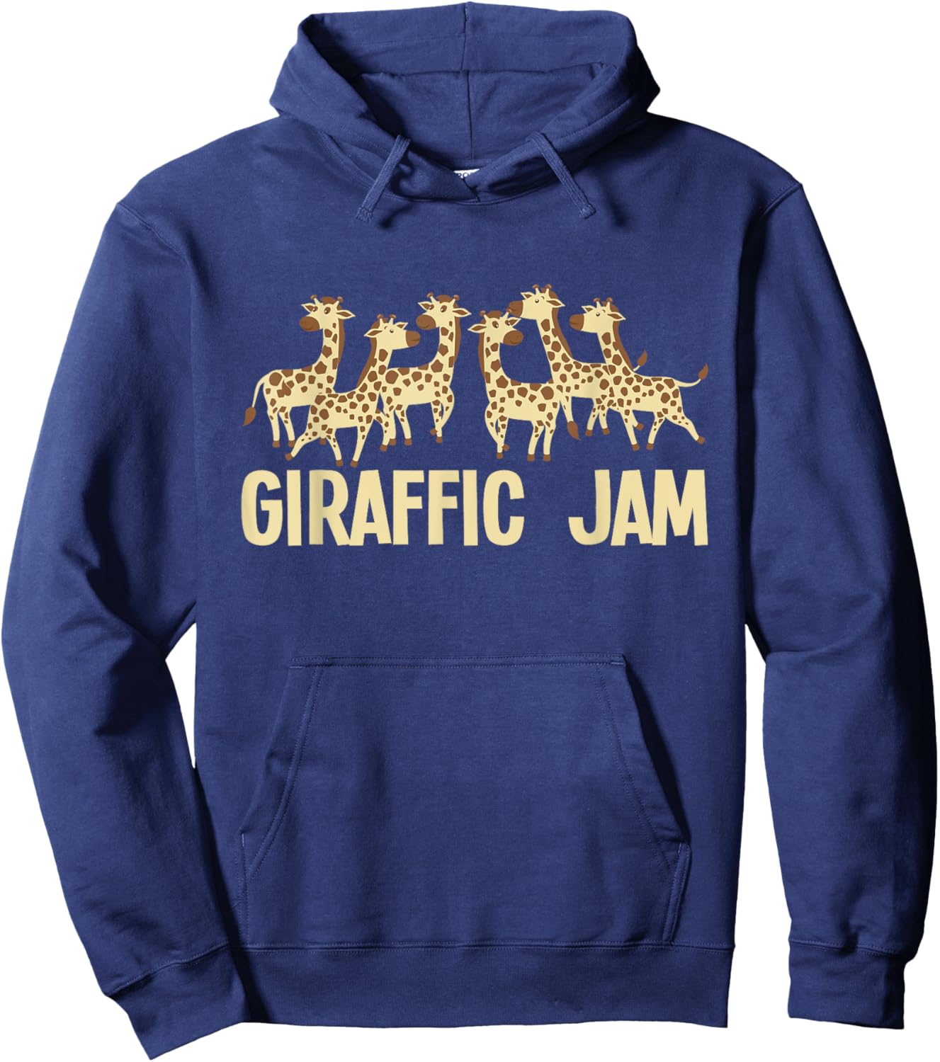 Giraffic Jam - Zoo Animal Lover Zookeeper Giraffes Giraffe Hoodie - Hoodie | Navy