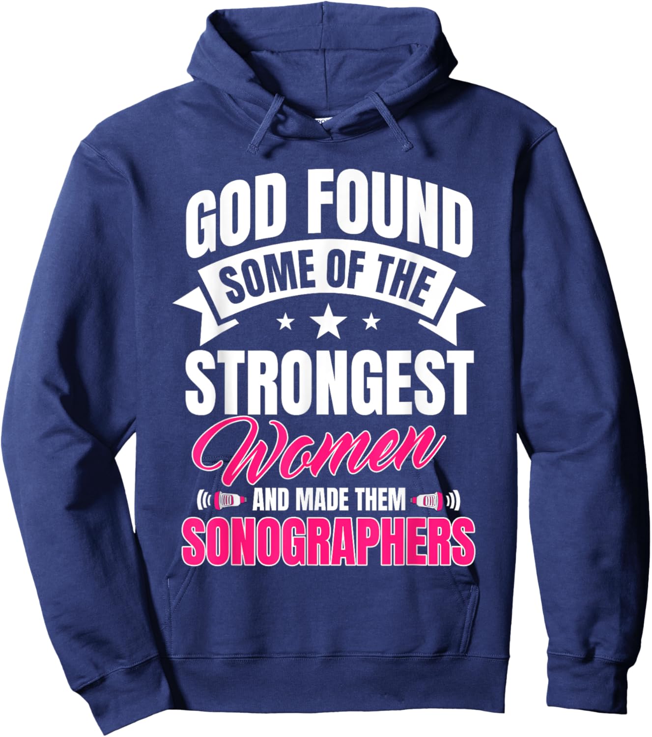 Sonographers Ultrasound Technologist Sonography Medical Hoodie - Hoodie | Navy