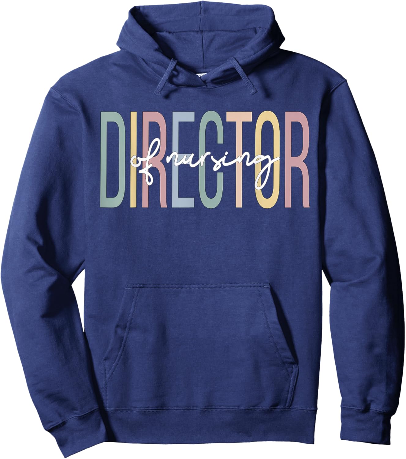 Director of Nursing Boho Director Nurse Hoodie - Hoodie | Navy