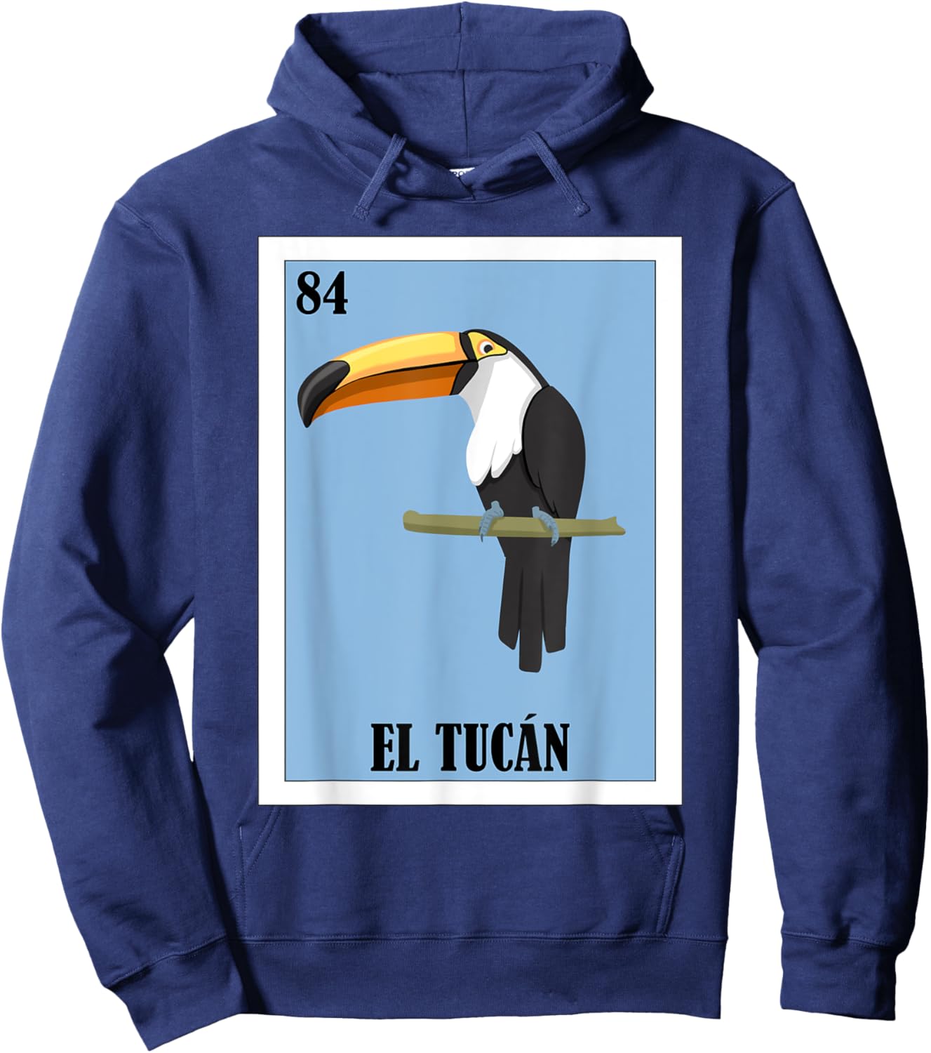 Funny Mexican Design for Toucan Lovers - El Tucan Hoodie - Hoodie | Navy