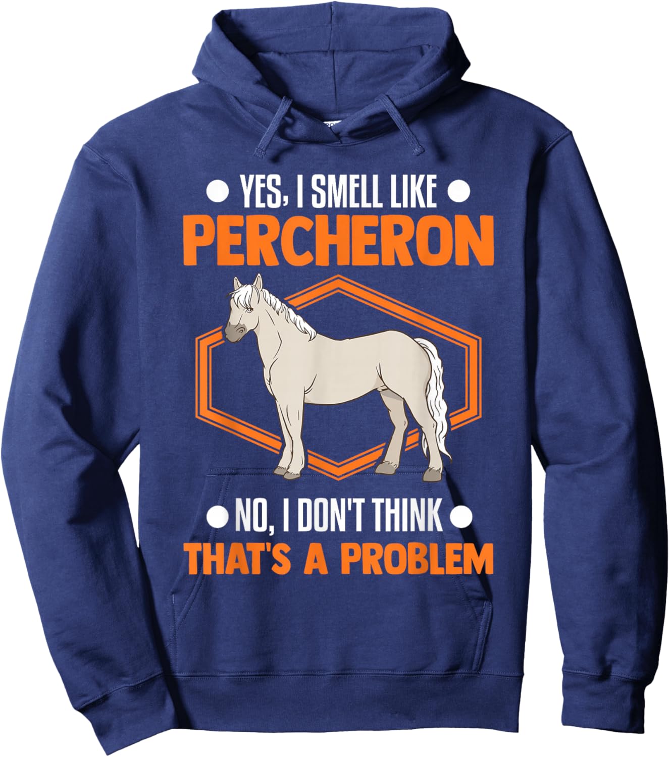 Percheron Smell Hoodie - Hoodie | Navy