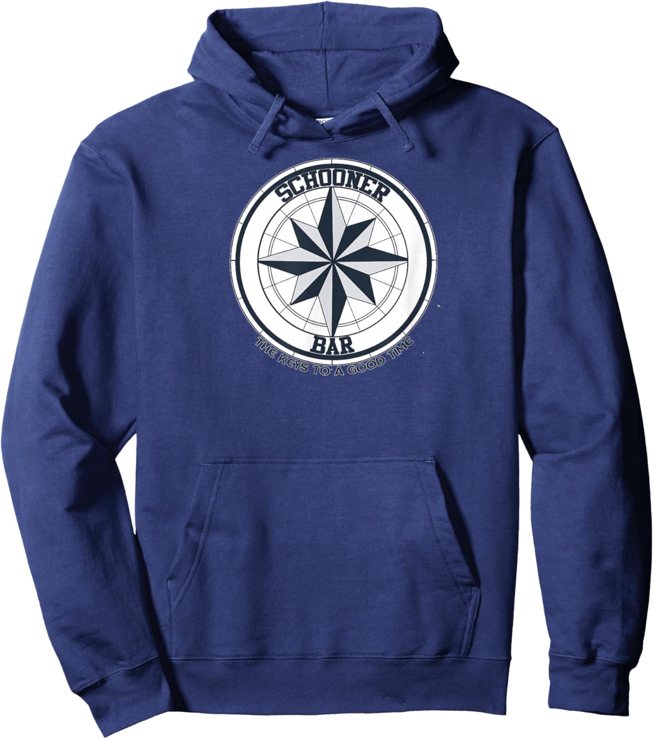 Schooner Bar Royal Cruise Piano Bar Cocktails Hoodie - Hoodie | Navy