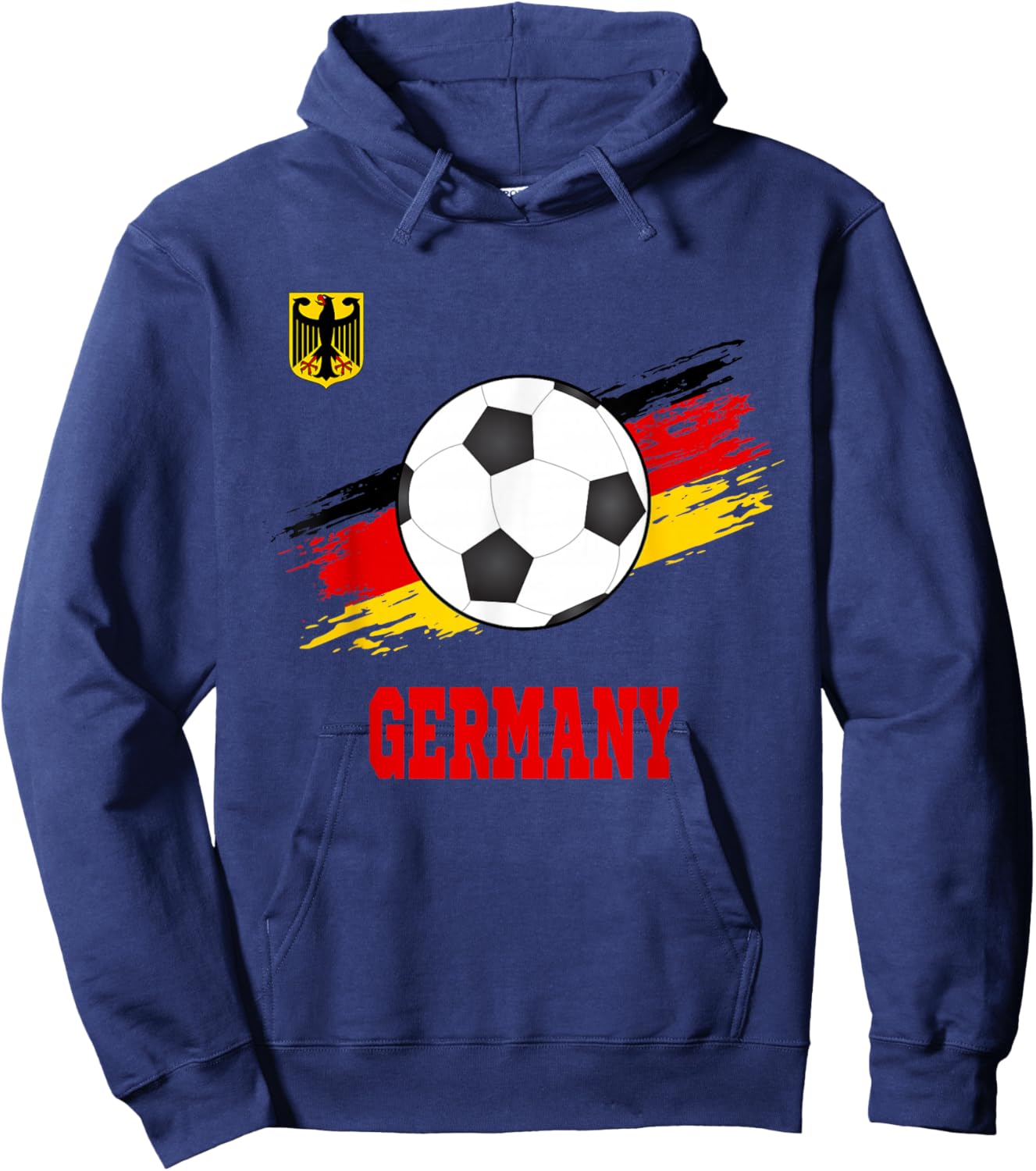 Germany Soccer German Football Germany Futbol Hoodie - Hoodie | Navy