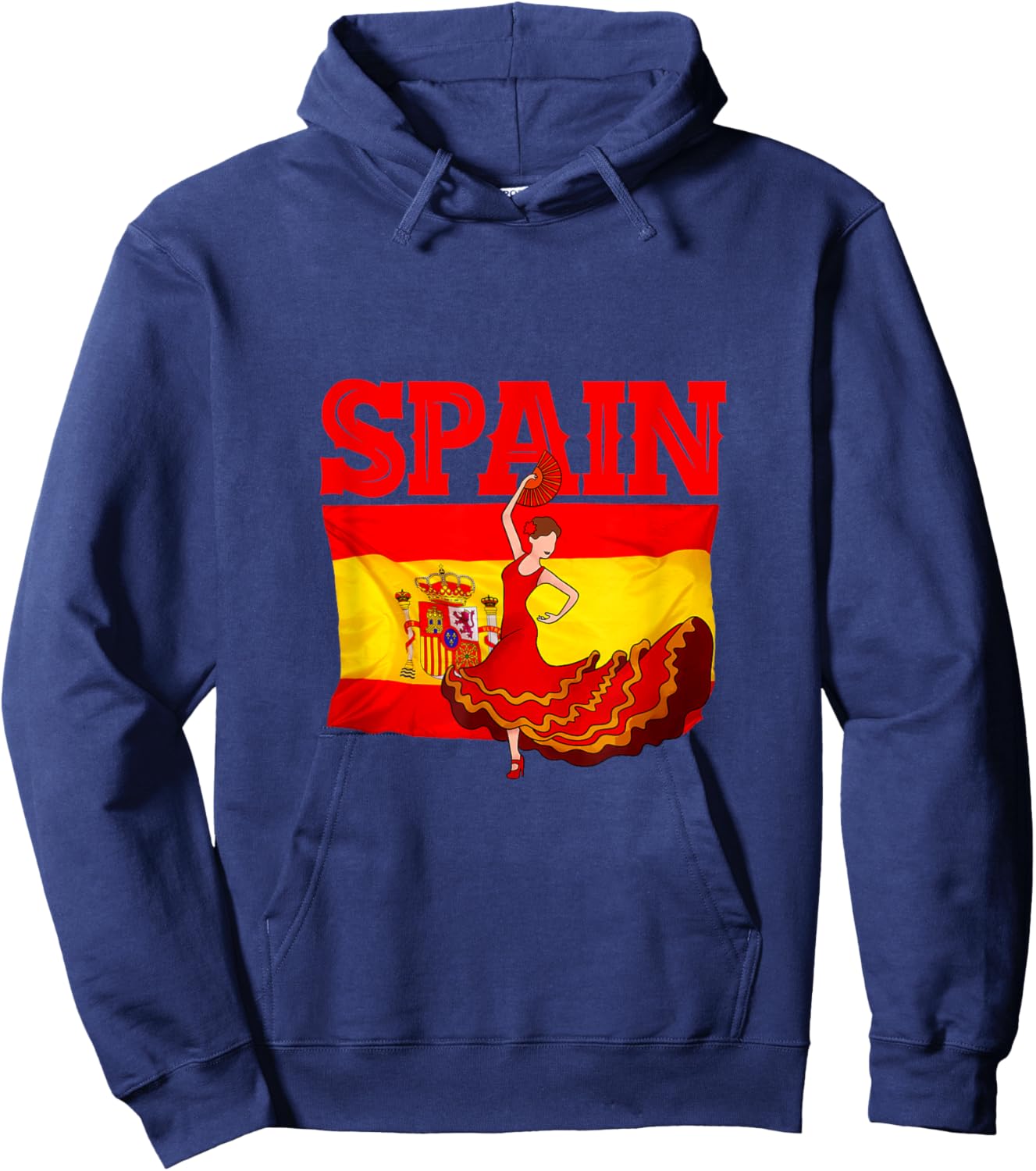 Flamenco Spain Hoodie - Hoodie | Navy