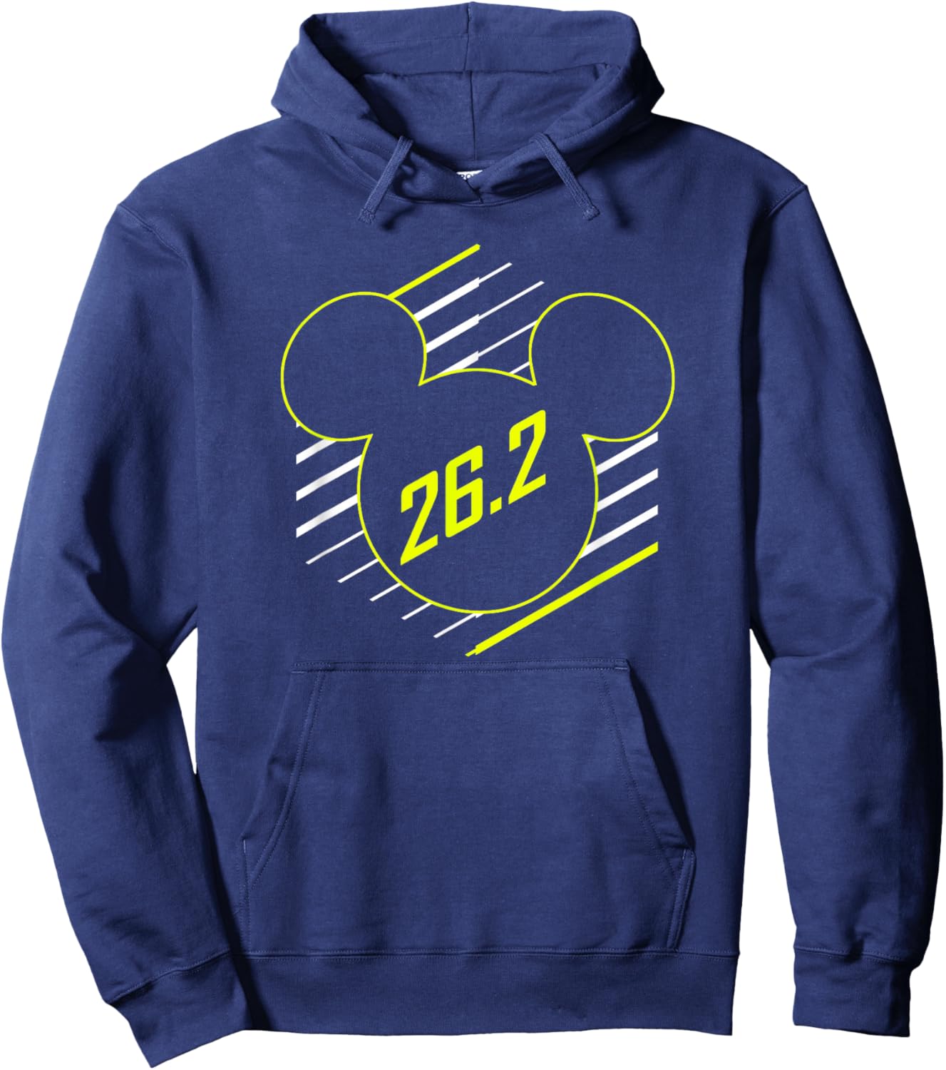 Disney Mickey Mouse Marathon Runner Logo Hoodie - Hoodie | Navy