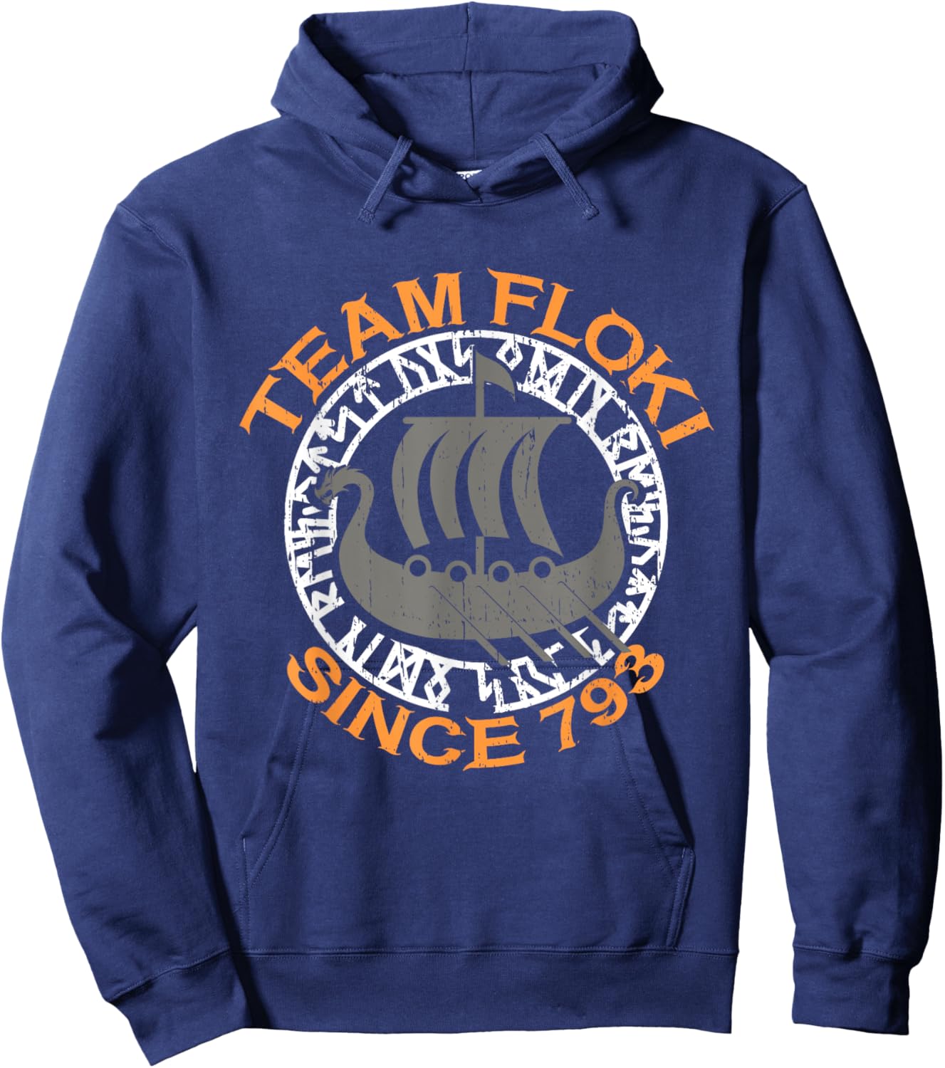 Team Floki Viking Vikings Hoodie - Hoodie | Navy