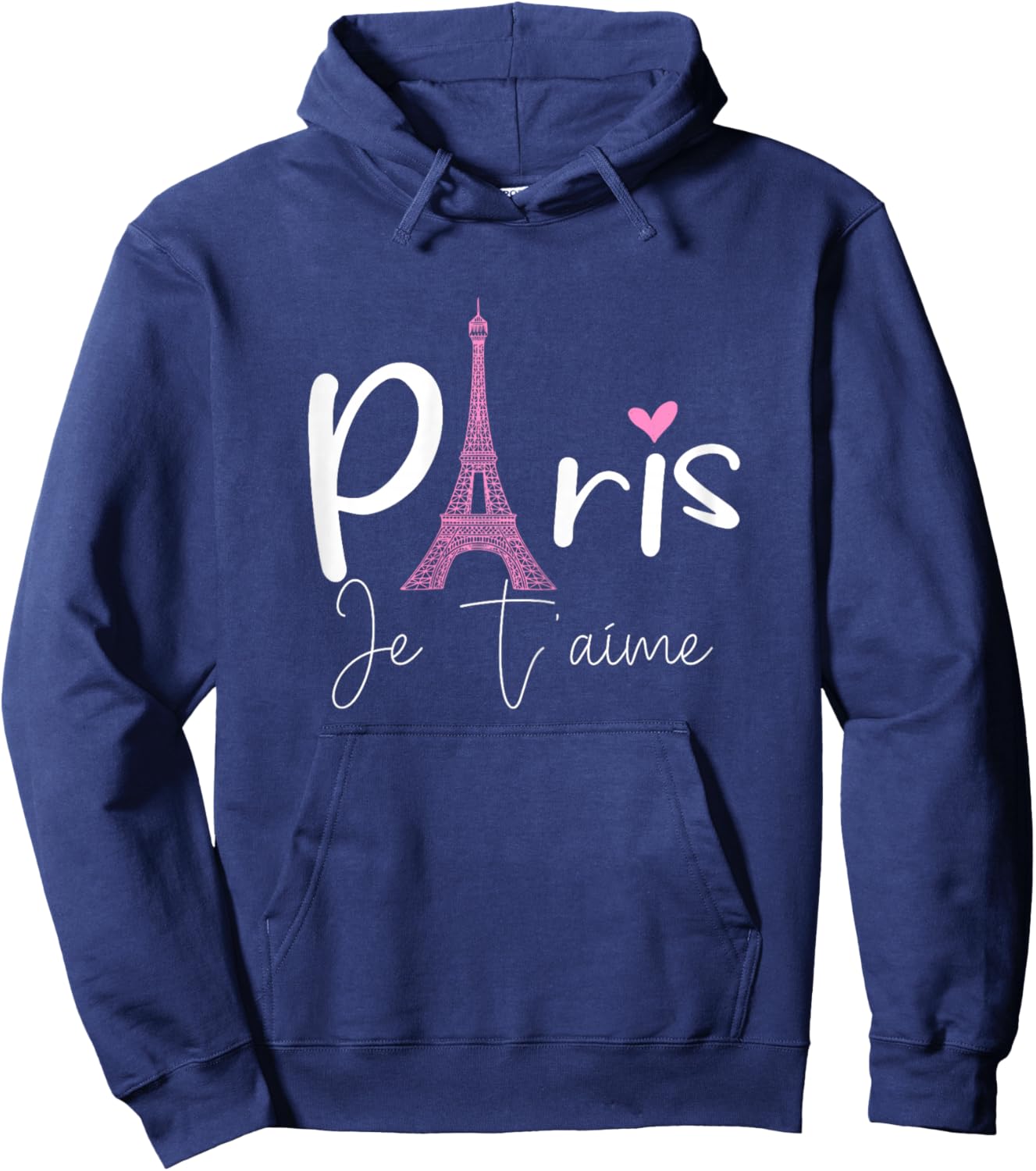 Eiffel Tower Paris Holiday France Shirt Souvenir Women Kids Hoodie - Hoodie | Navy