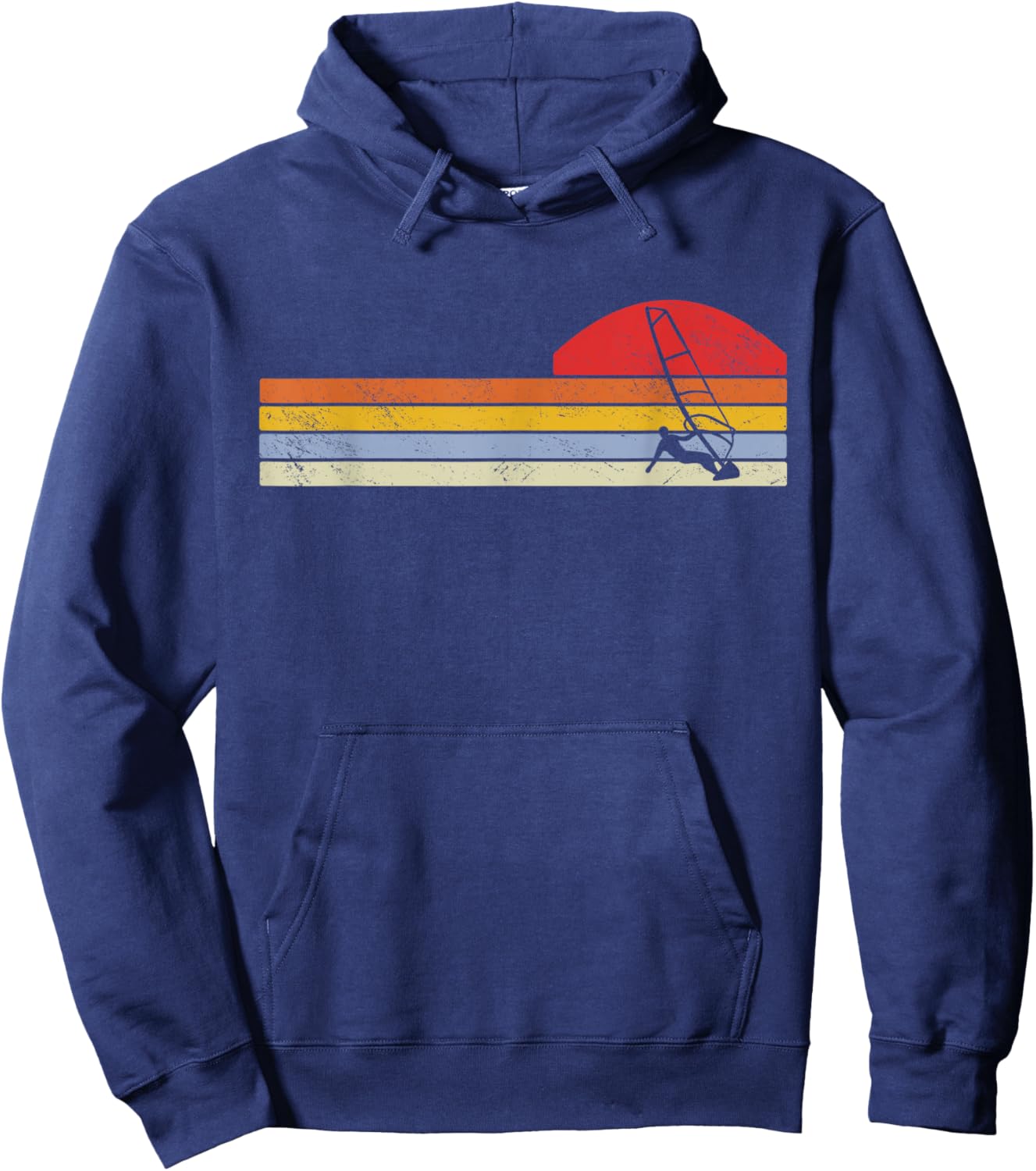 Windsurfers Windsurfing Vintage Hoodie - Hoodie | Navy