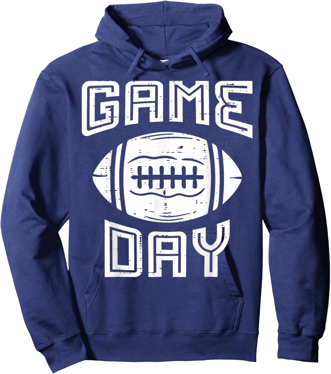 American Football Game Day Sports Lover Men Women Youth Kids Hoodie - Hoodie | Navy