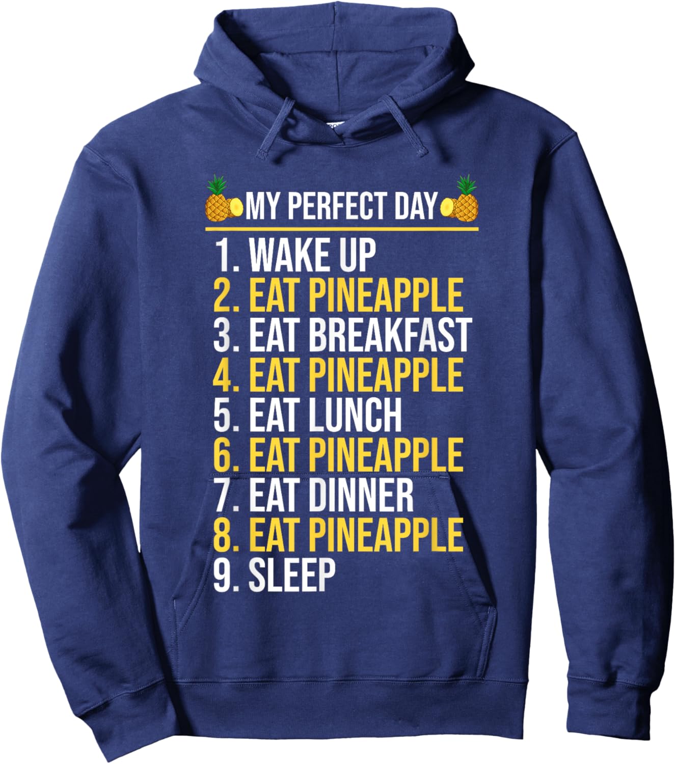 Pineapple Hoodie - Hoodie | Navy