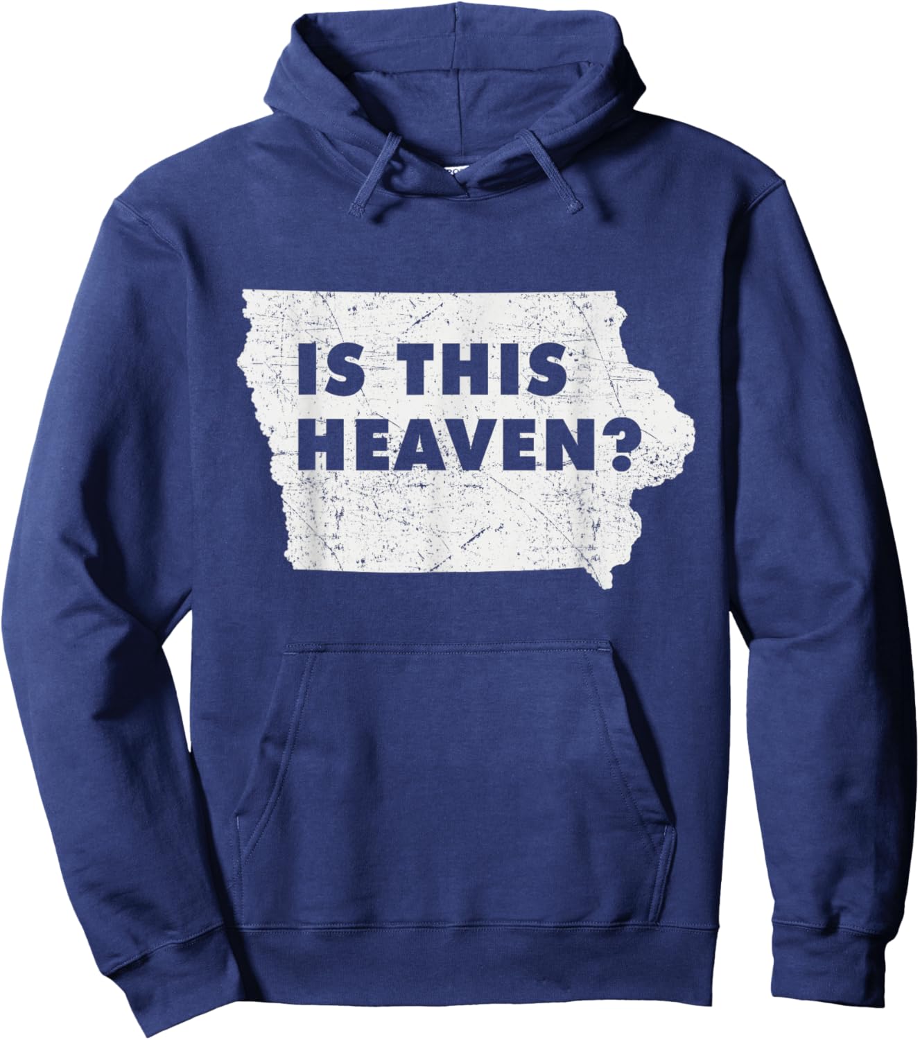 Citizen Proud America State US Heaven Home Iowa Hoodie - Hoodie | Navy