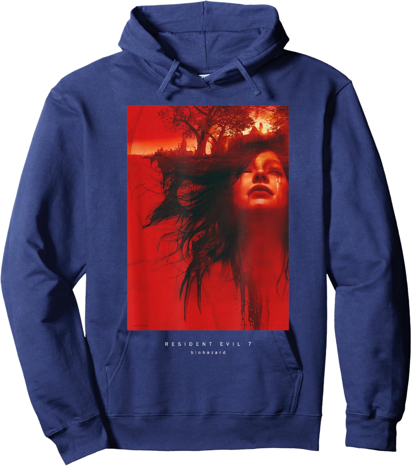 Resident Evil 7 Biohazard Hoodie - Hoodie | Navy