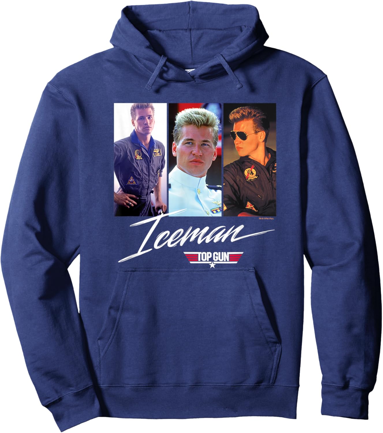 Top Gun - Iceman Hoodie - Hoodie | Navy