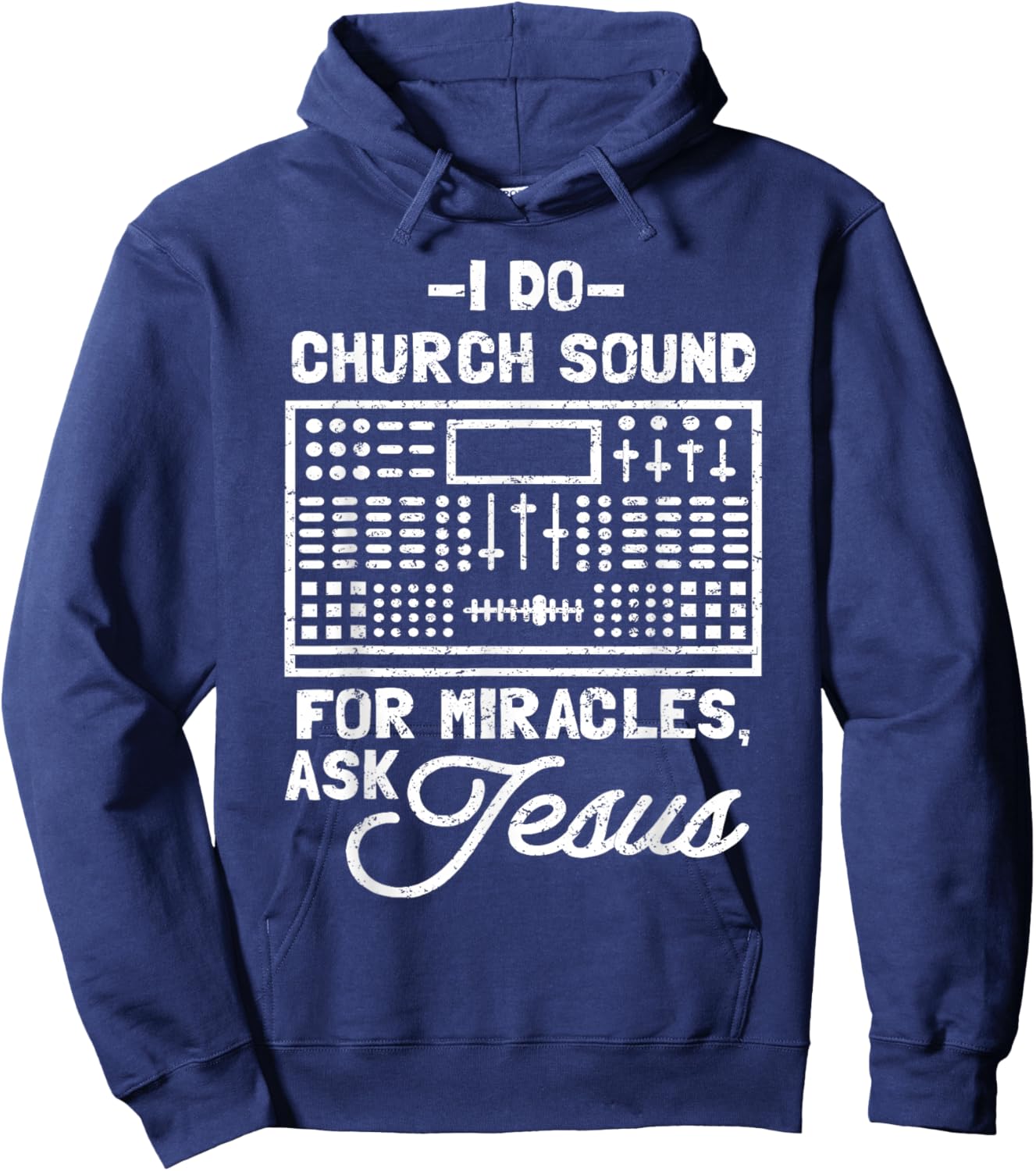 Church Sound Guy Hoodie - Hoodie | Navy