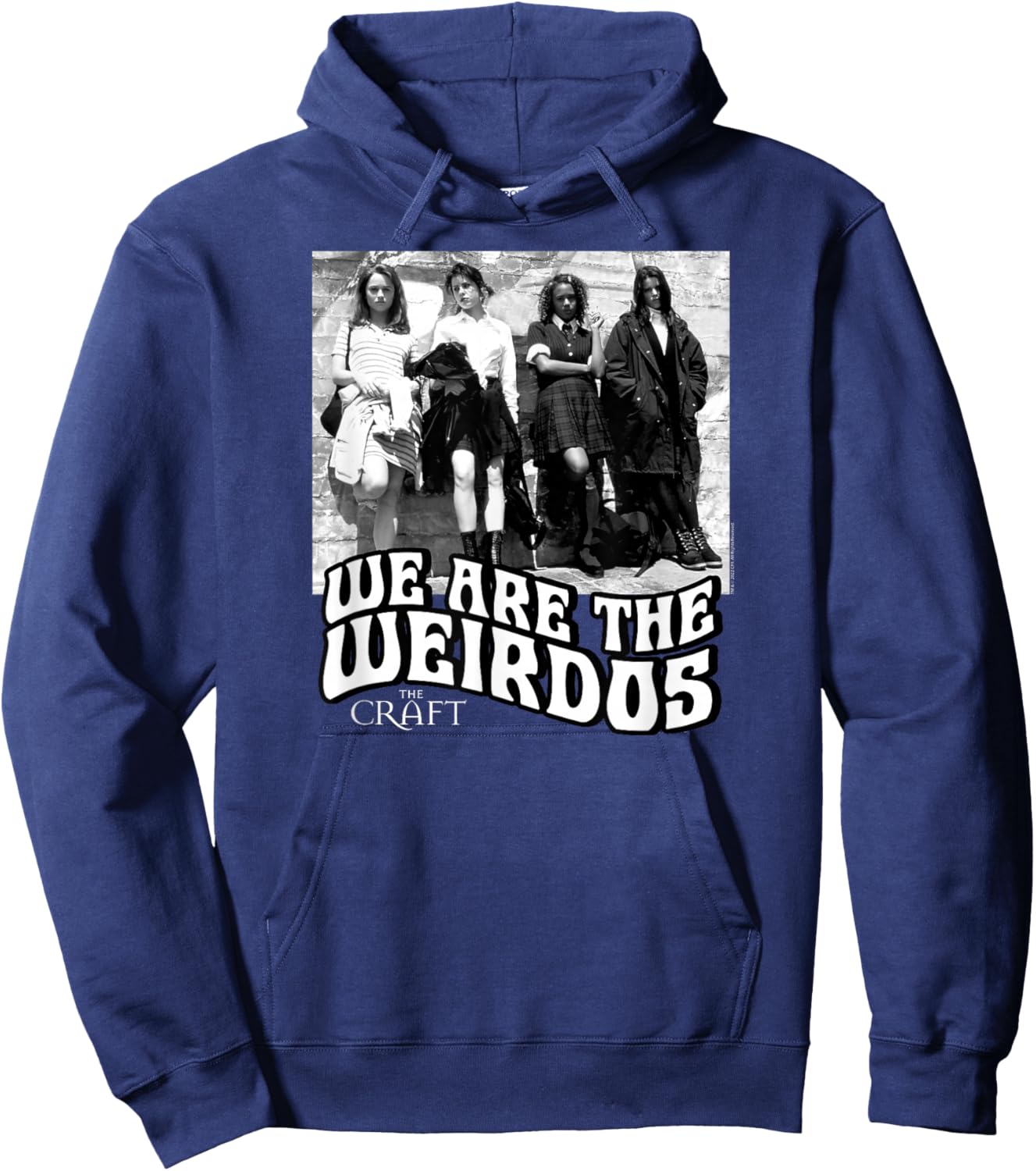 The Craft Groovy Weirdos Photo 90's Witch Movie Hoodie - Hoodie | Navy